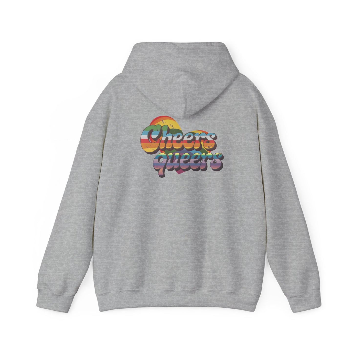 Cheers Queers Hoodie - A Bold Celebration of Pride