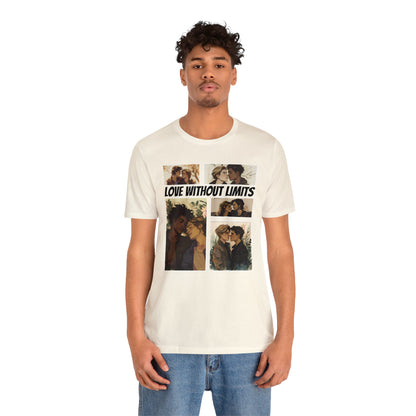 Love Without Limits - Boys - Unisex T-Shirt - T-Shirt - Natural The Lucky Wombat