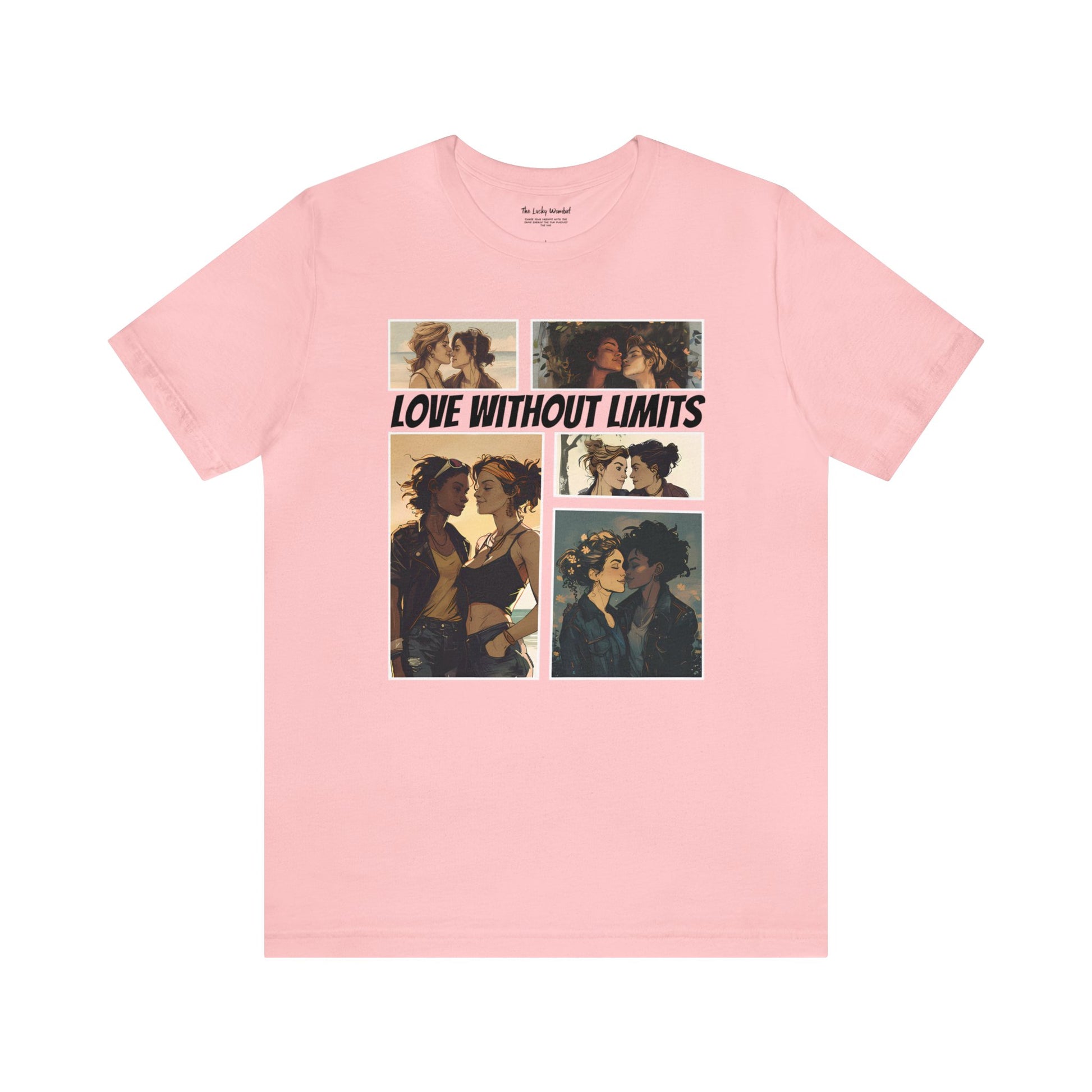 Love Without Limits - Girls - Unisex T-Shirt - T-Shirt - Pink - | The Lucky Wombat