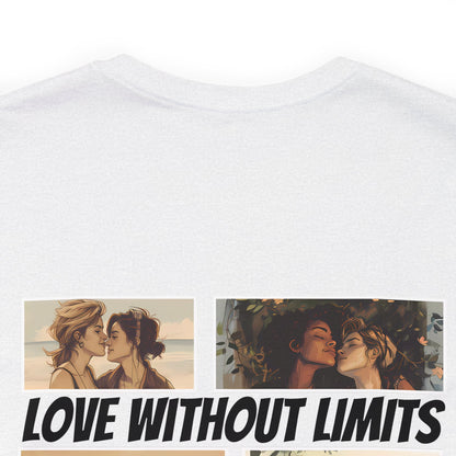Love Without Limits - Girls - Unisex T-Shirt - T-Shirt - Ash - | The Lucky Wombat