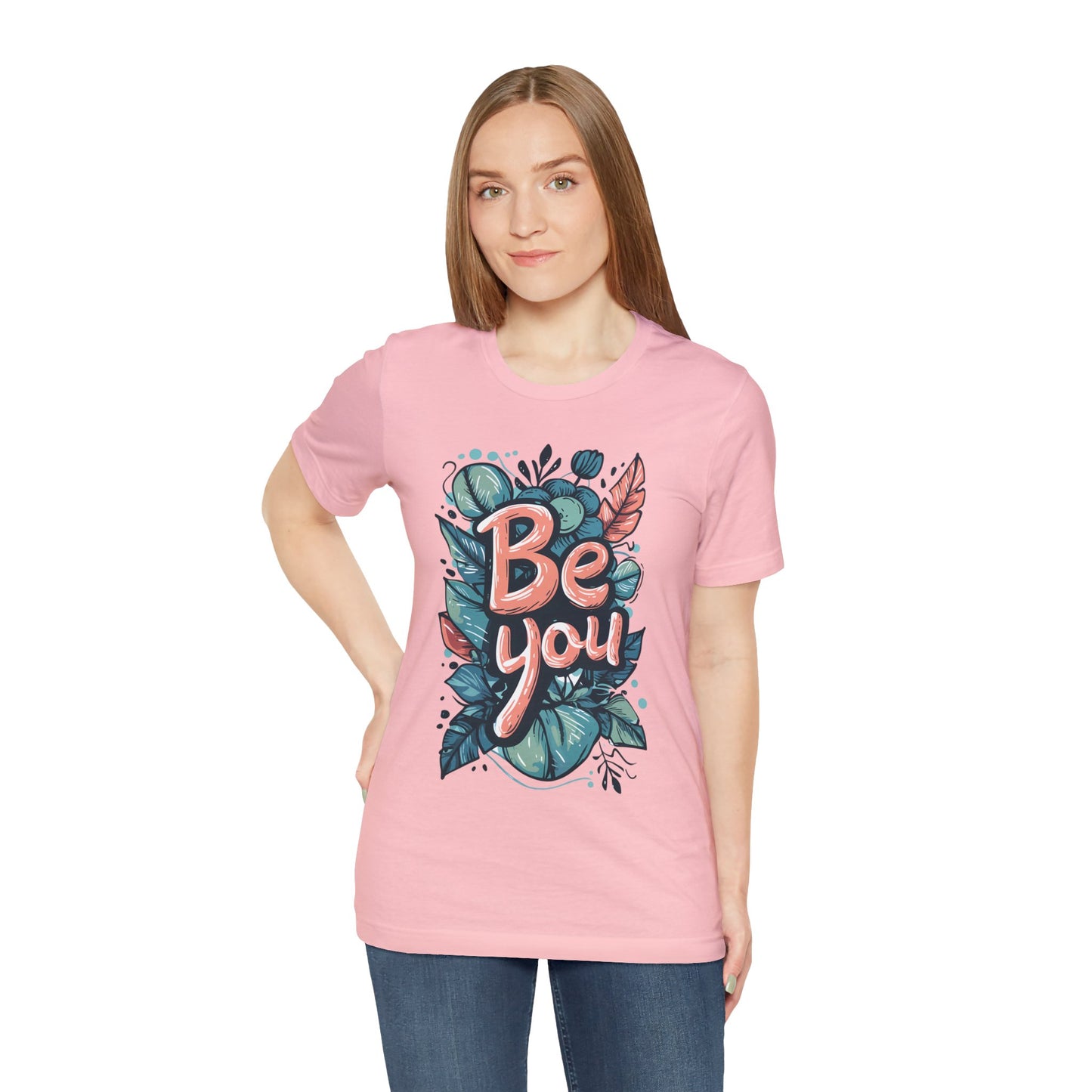 Leaves Be you - Unisex T-shirt - T-Shirt - The Lucky Wombat