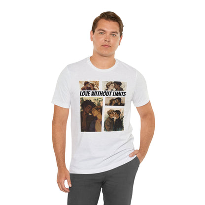 Love Without Limits - Boys - Unisex T-Shirt - T-Shirt - Ash The Lucky Wombat