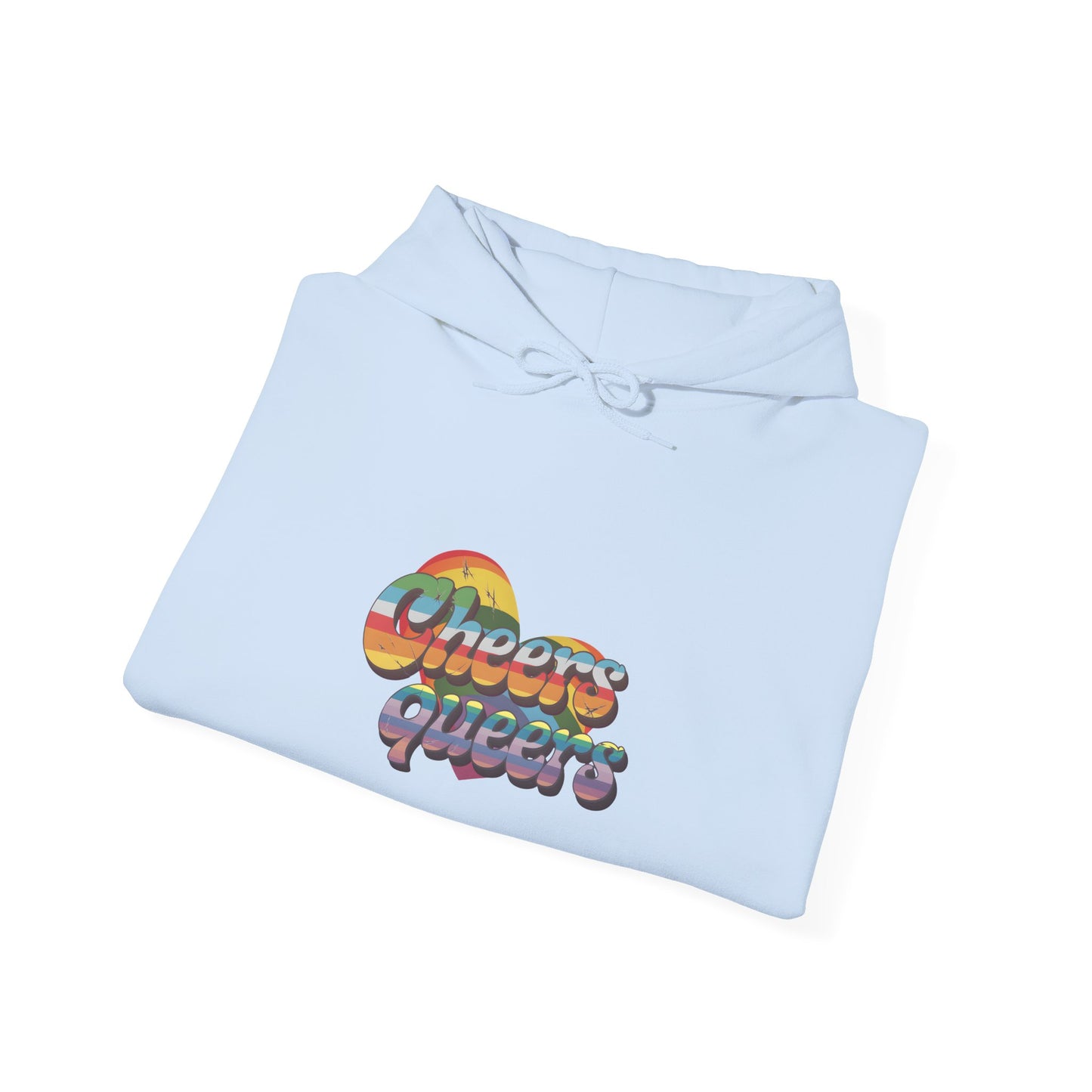 Cheers Queers Hoodie - A Bold Celebration of Pride