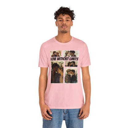 Love Without Limits - Boys - Unisex T-Shirt - T-Shirt - Pink | The Lucky Wombat