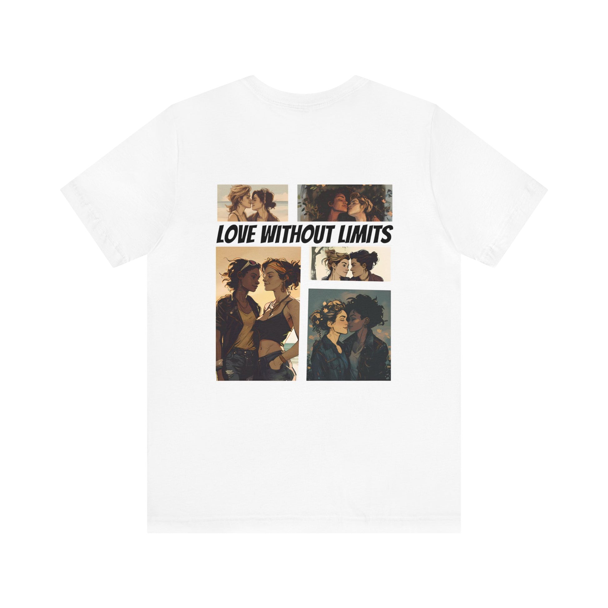 Love Without Limits - Girls - Unisex T-Shirt - T-Shirt - White - | The Lucky Wombat