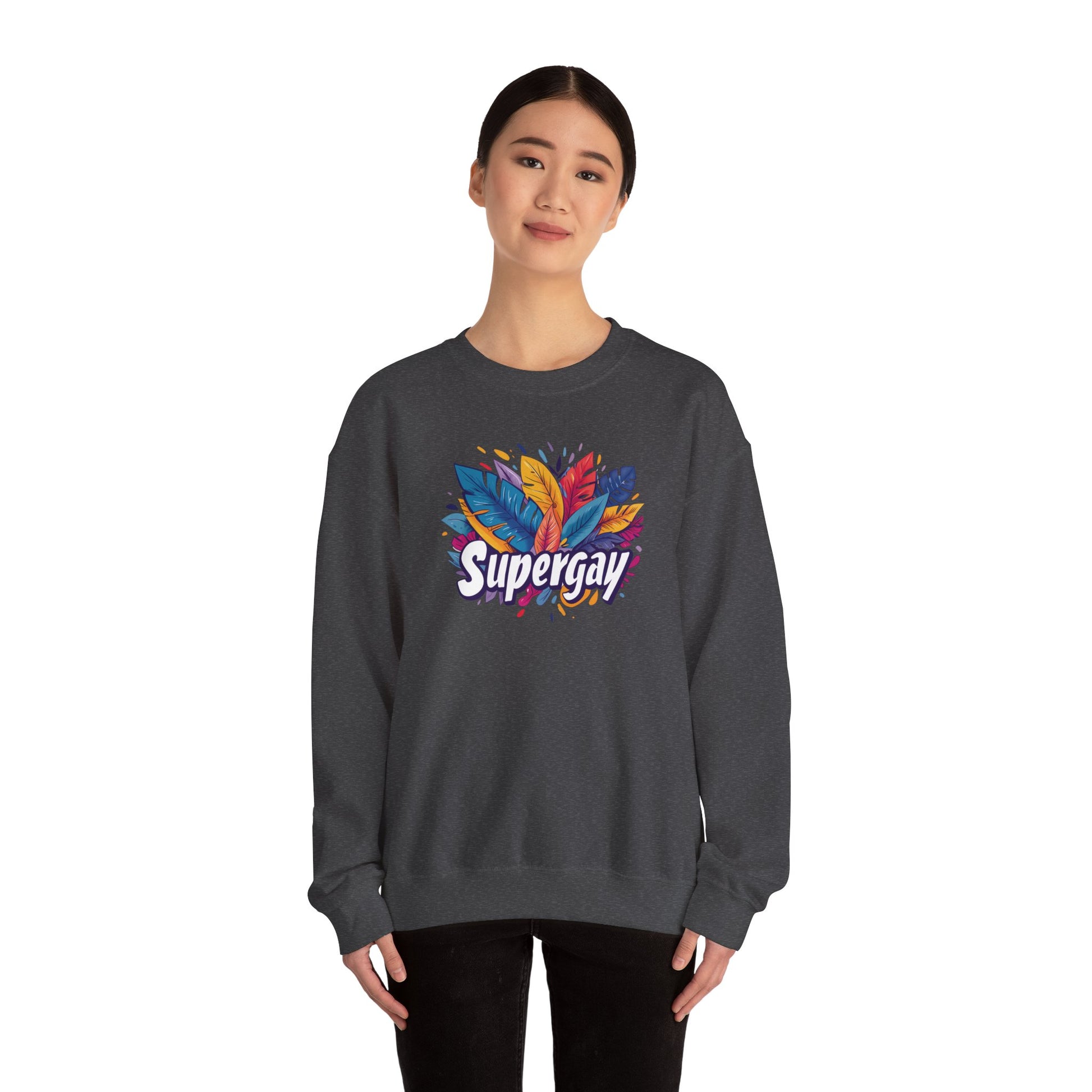 Supergay Unisex Sweatshirt - Sweatshirt - The Lucky Wombat