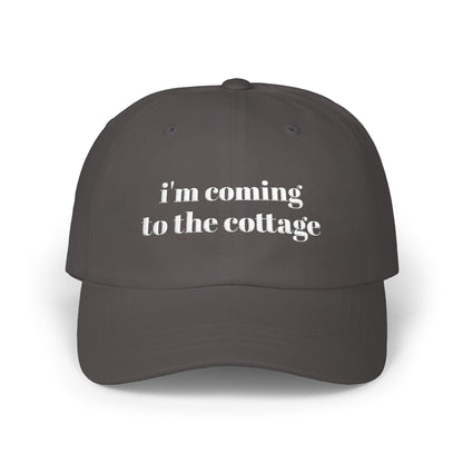 "I'm Coming to the Cottage" Classic Dad Cap