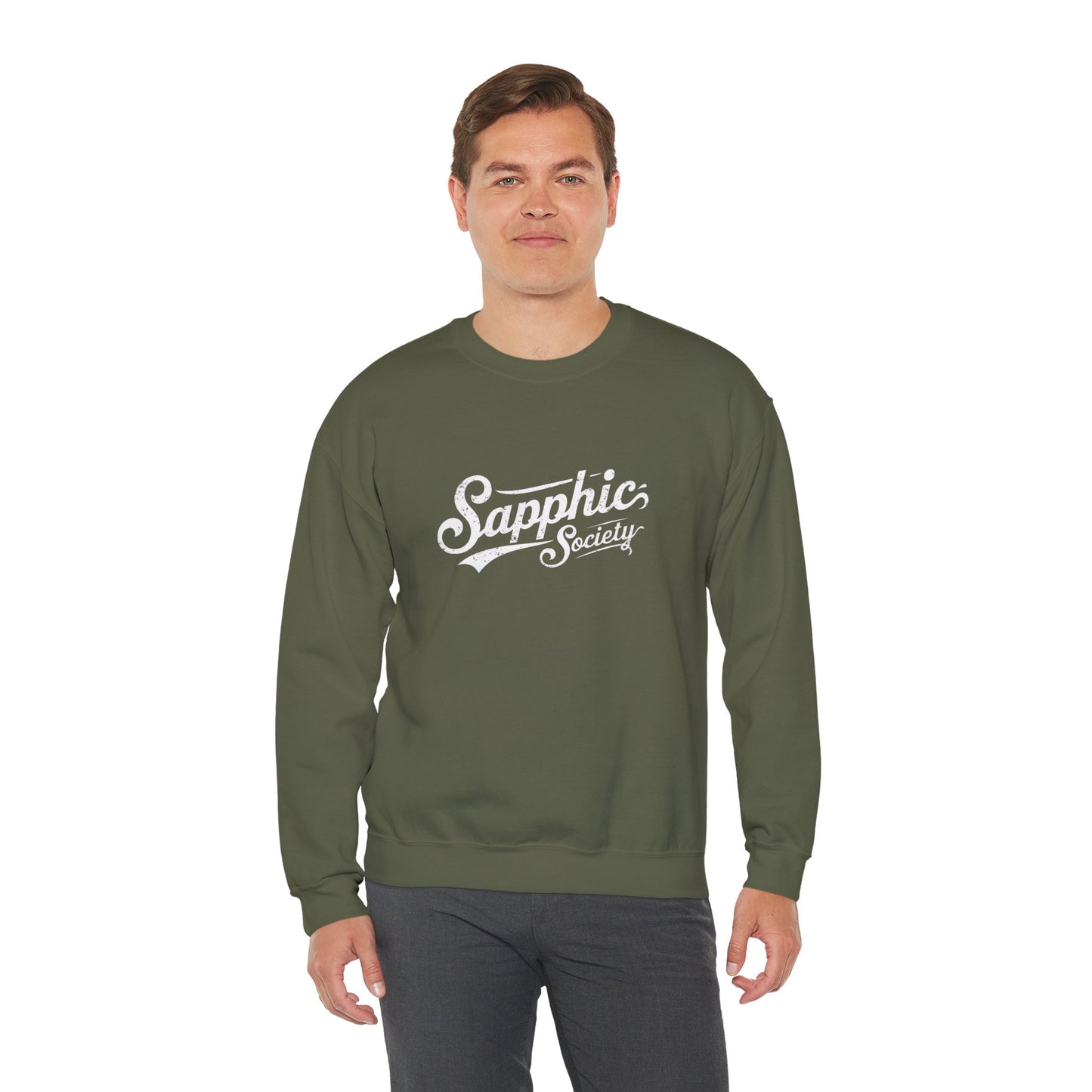 Sapphic Society Sweatshirt - Sweatshirt - The Lucky Wombat