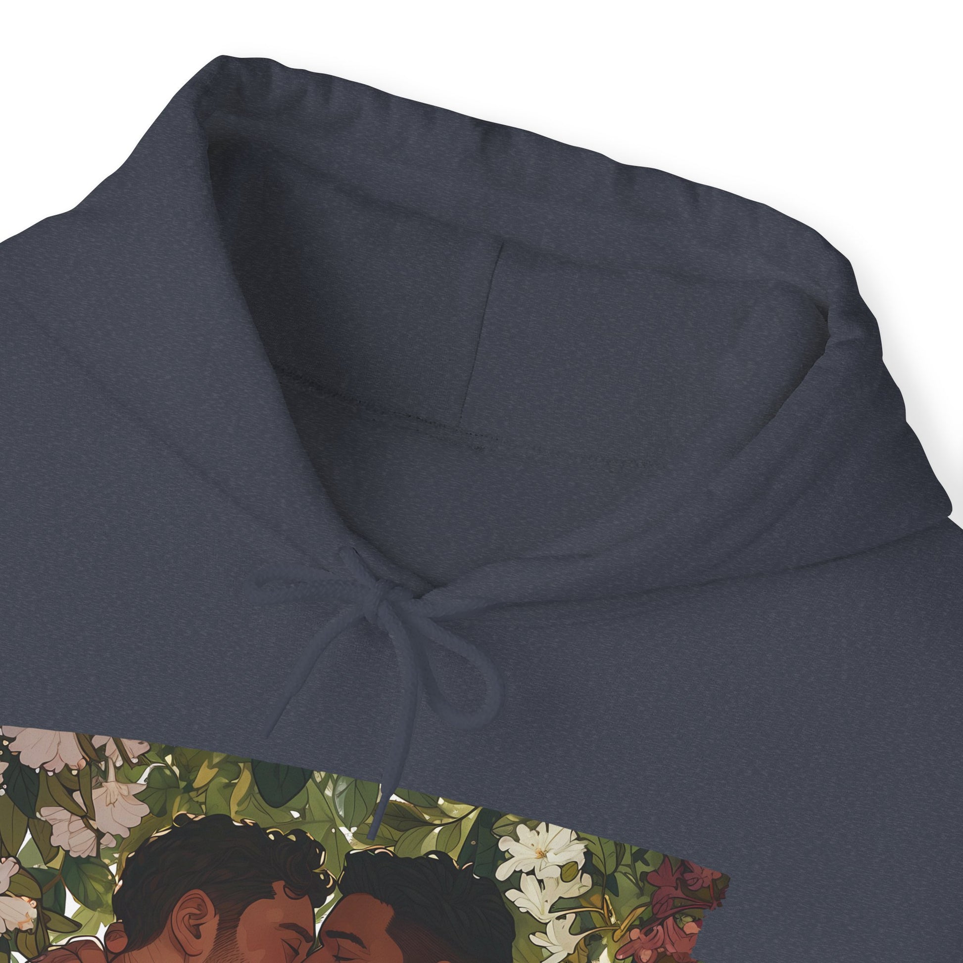 Love Is Love - Bears - Unisex Hoodie - Hoodie - Heather Navy - The Lucky Wombat