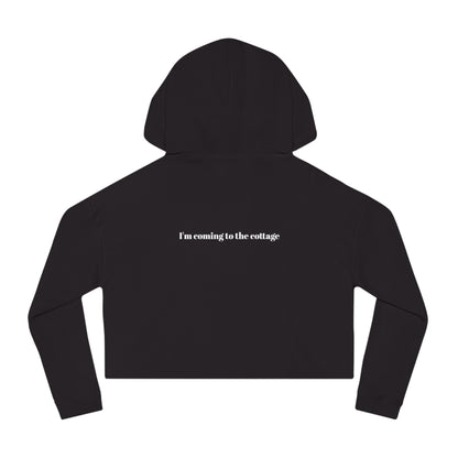 I’m Coming to the Cottage - Cropped Hoodie - Heated Rivalry Quote