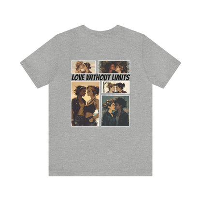 Love Without Limits - Girls - Unisex T-Shirt - T-Shirt - Athletic Heather - | The Lucky Wombat