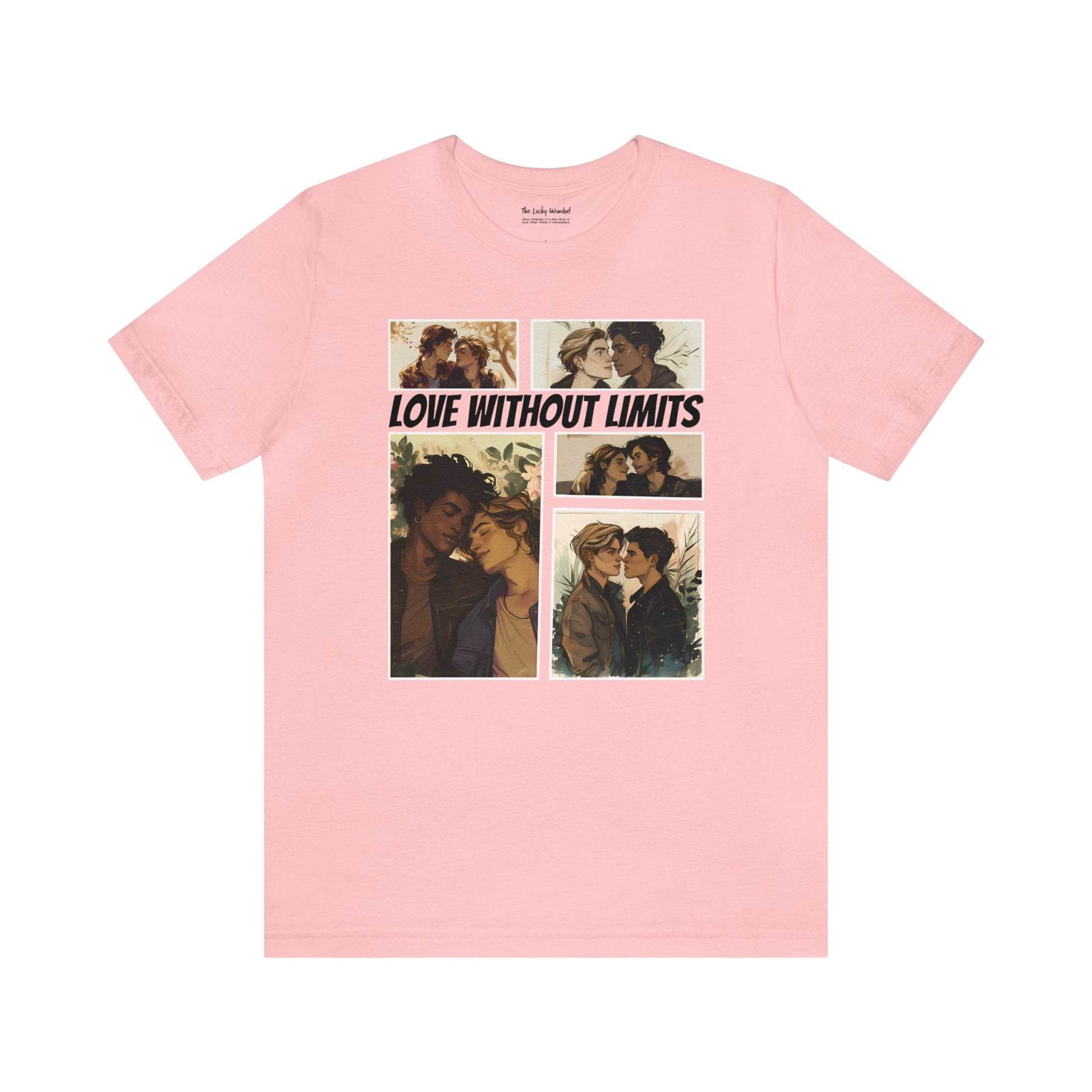 Love Without Limits - Boys - Unisex T-Shirt - T-Shirt - Pink | The Lucky Wombat