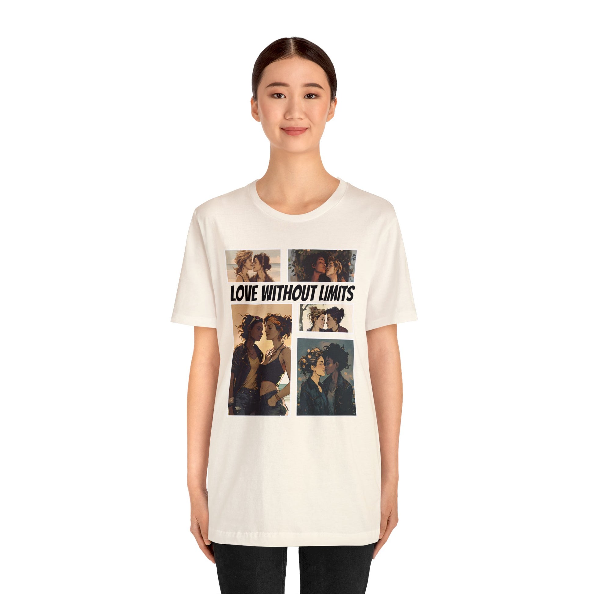 Love Without Limits - Girls - Unisex T-Shirt - T-Shirt - Natural - | The Lucky Wombat