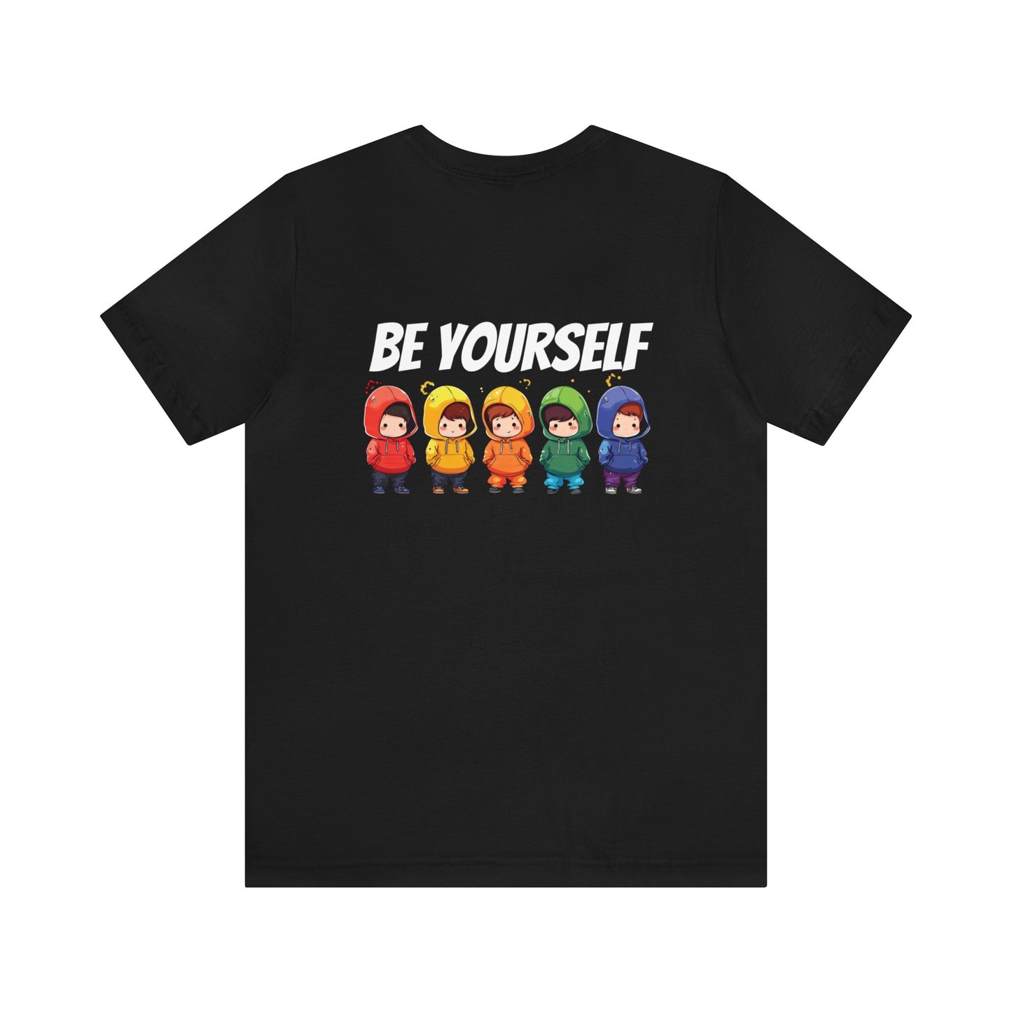 Cutties in Hoodies - Unisex T-Shirt - T-Shirt - Black - The Lucky Wombat