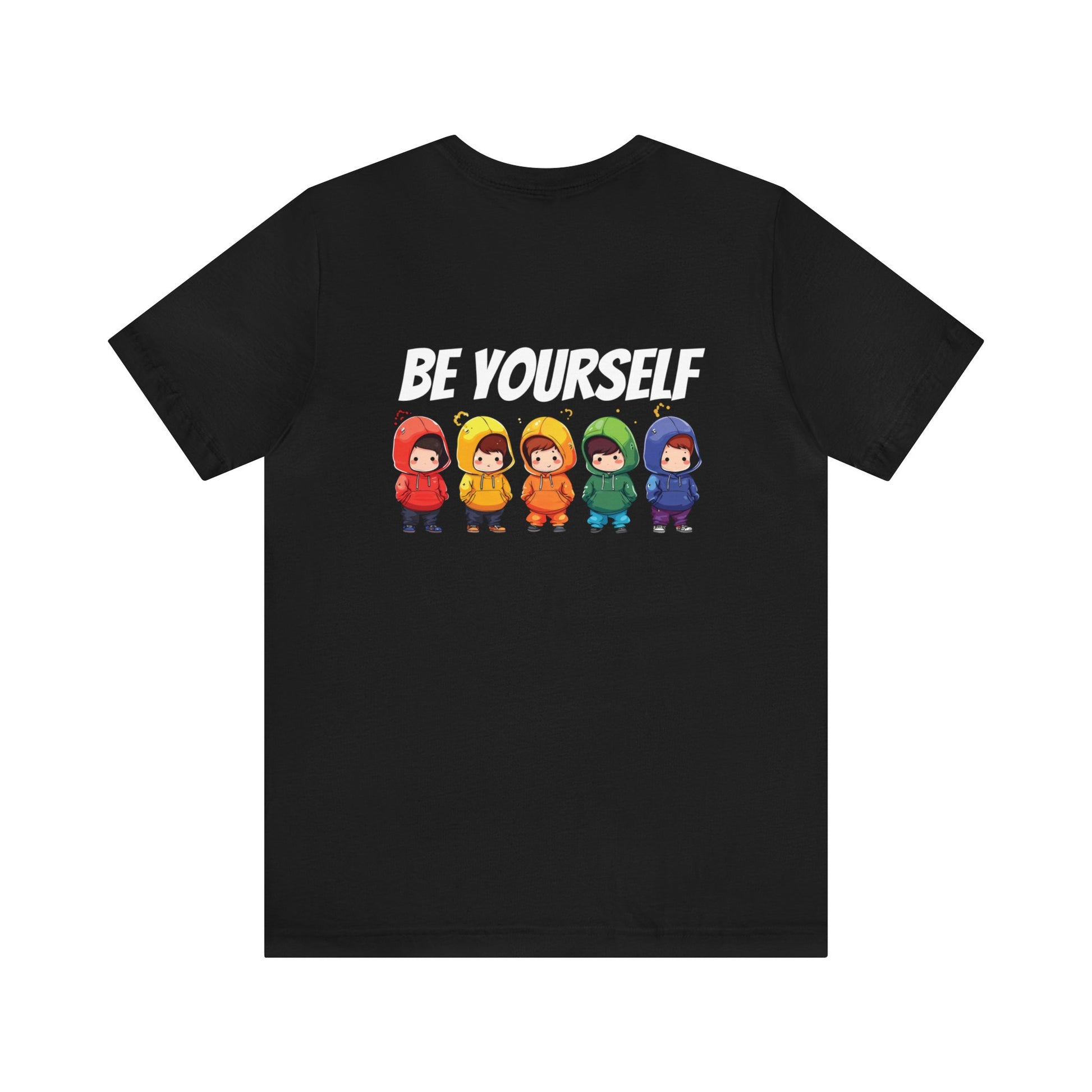 Cutties in Hoodies - Unisex T-Shirt - T-Shirt - Black - The Lucky Wombat