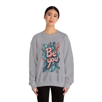 Leaves Be you Unisex Sweatshirt - Sweatshirt - The Lucky Wombat
