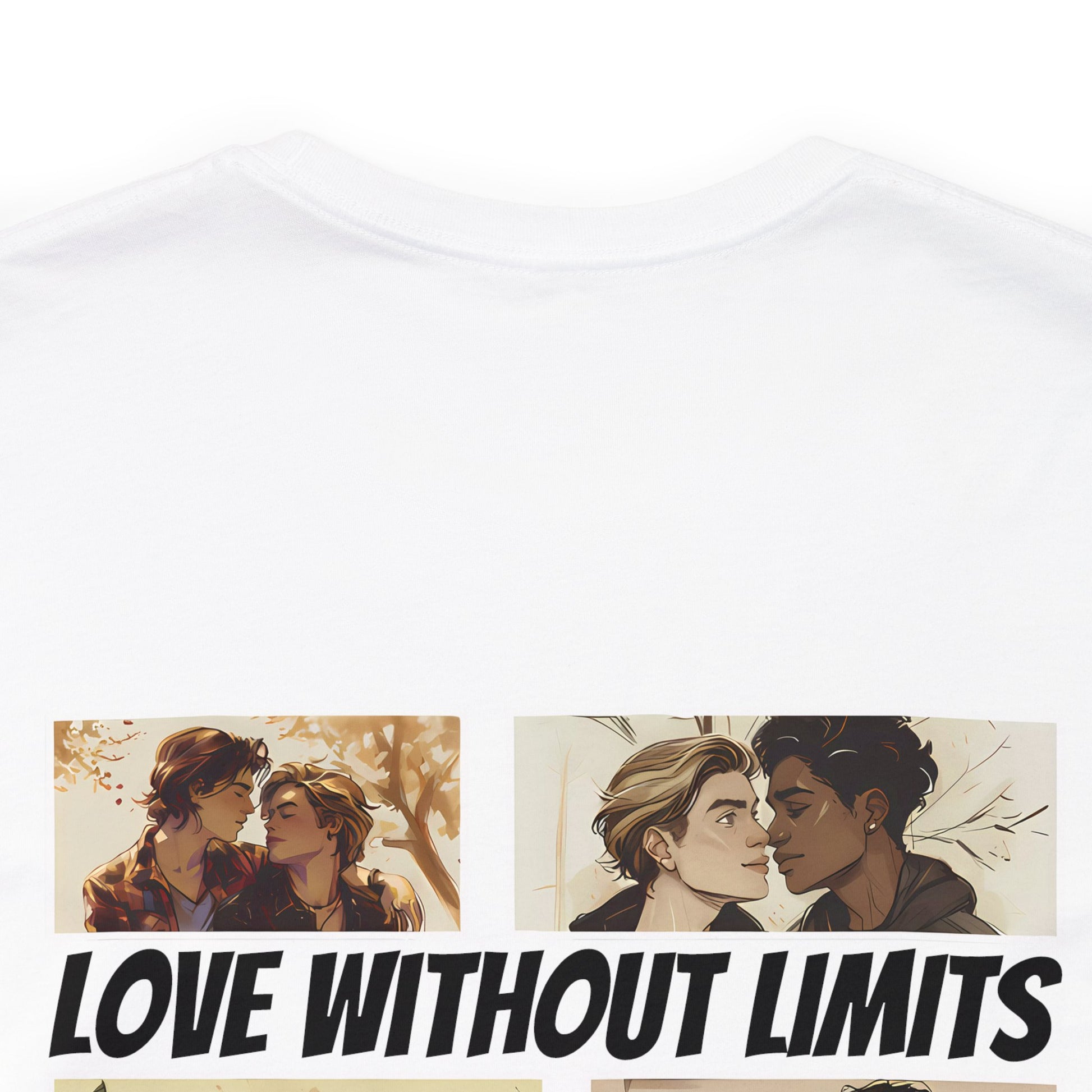 Love Without Limits - Boys - Unisex T-Shirt - T-Shirt - White | The Lucky Wombat