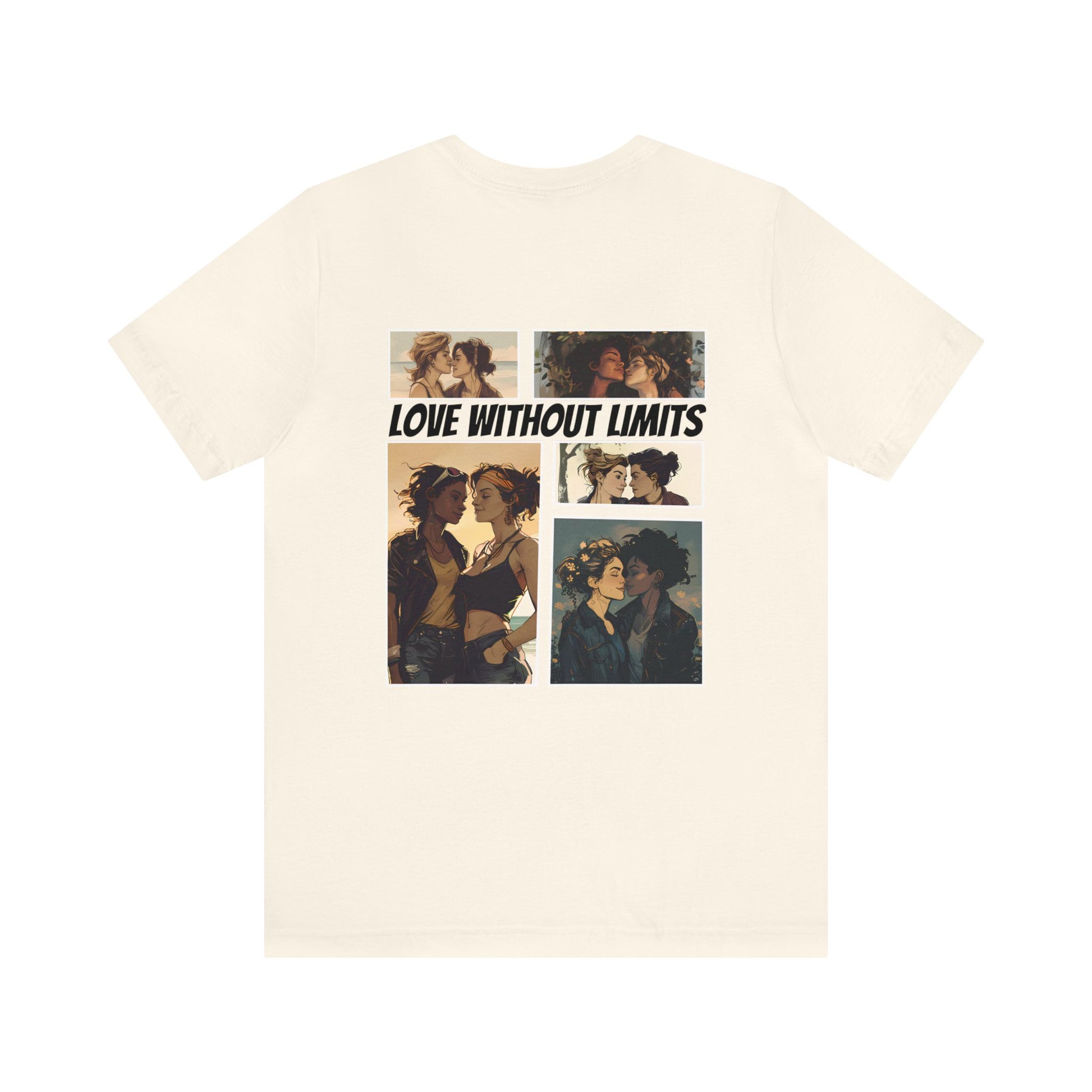 Love Without Limits - Girls - Unisex T-Shirt - T-Shirt - Natural - | The Lucky Wombat