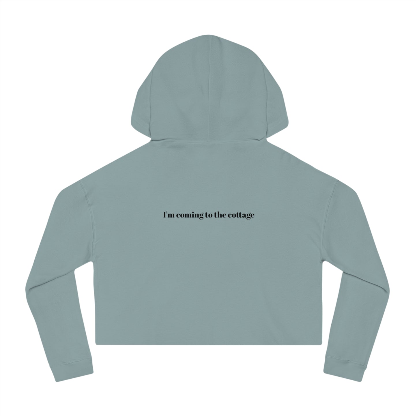 I’m Coming to the Cottage - Cropped Hoodie - Heated Rivalry Quote