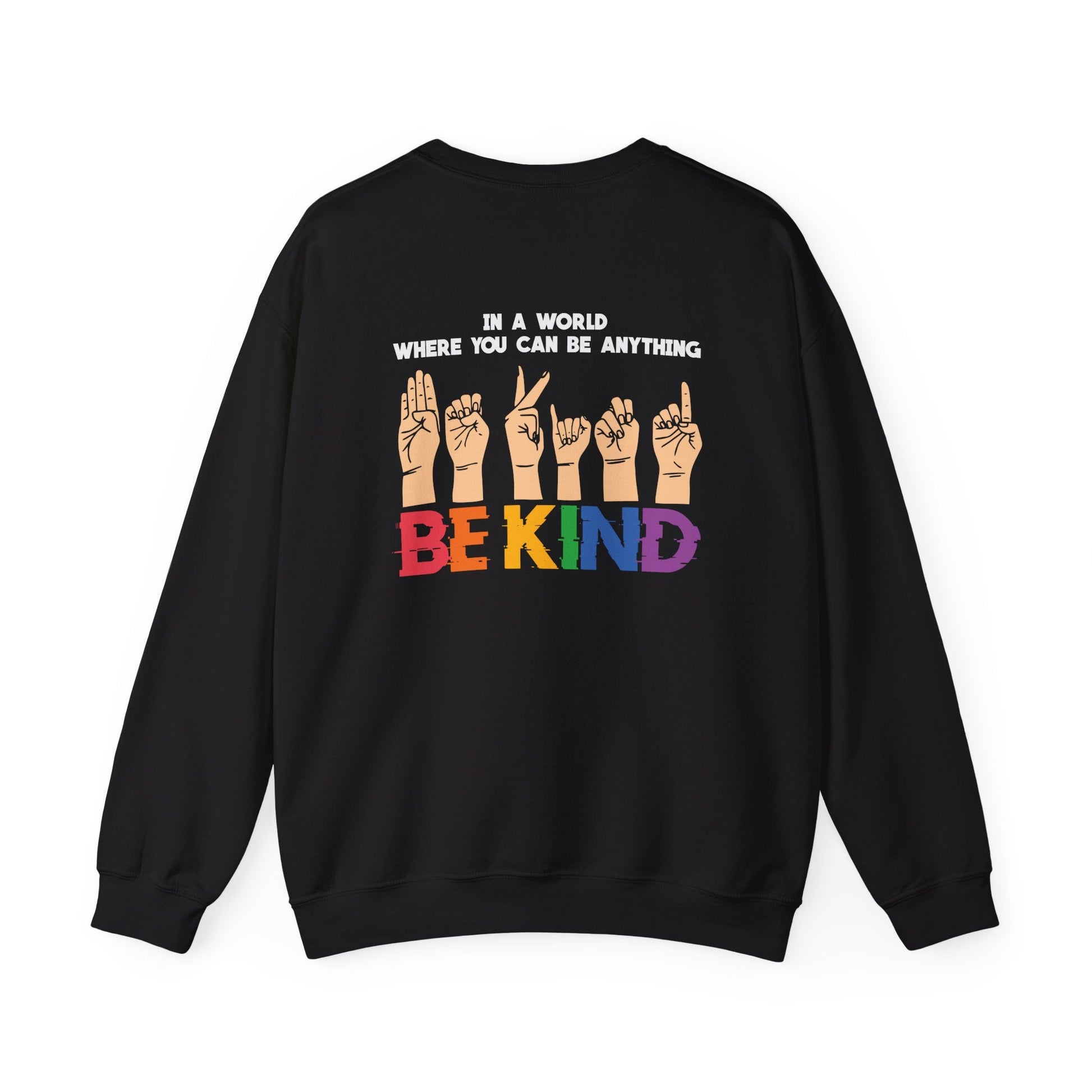 Be Kind Crewneck Sweatshirt - Sweatshirt - The Lucky Wombat