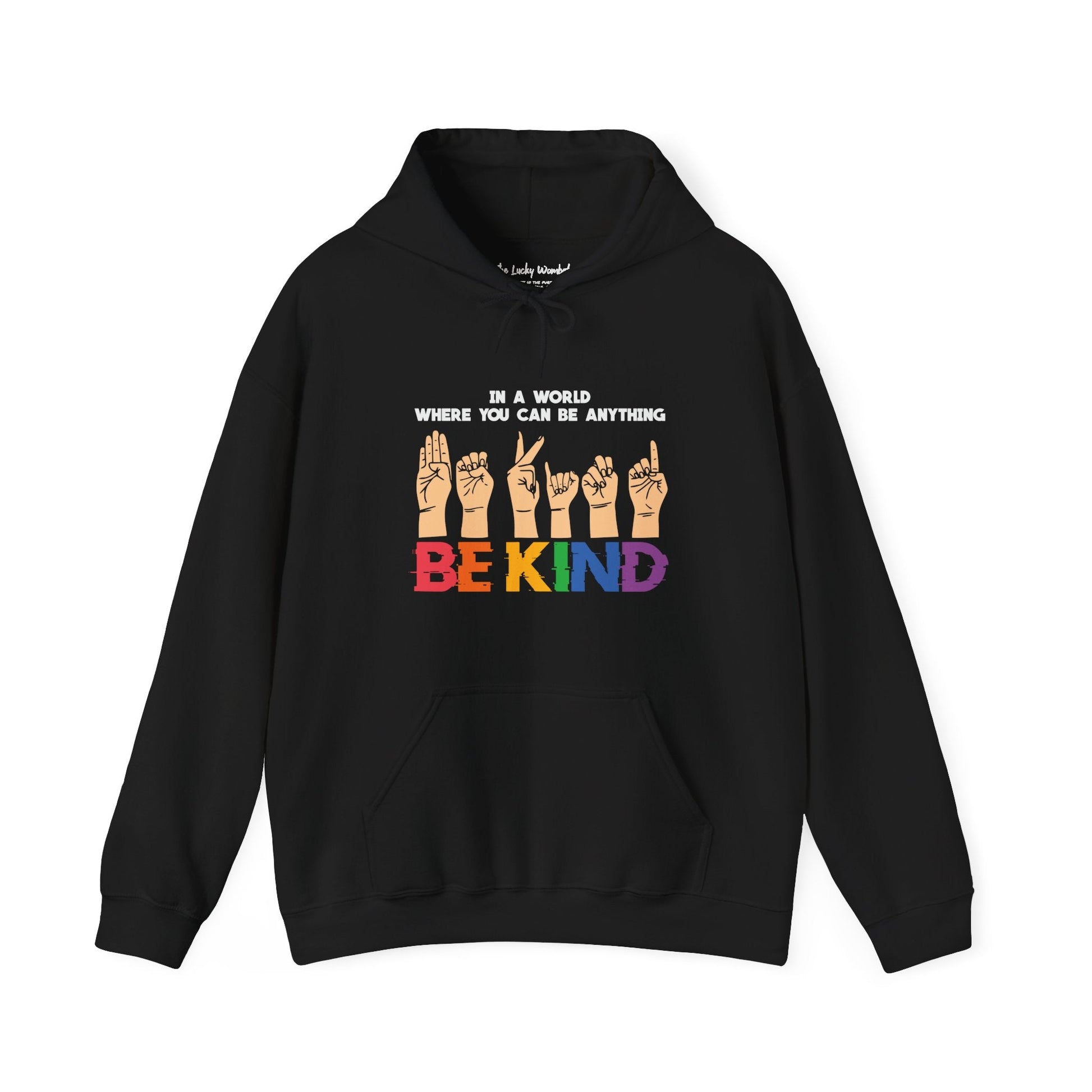 Be Kind Hoodie - Hoodie - The Lucky Wombat