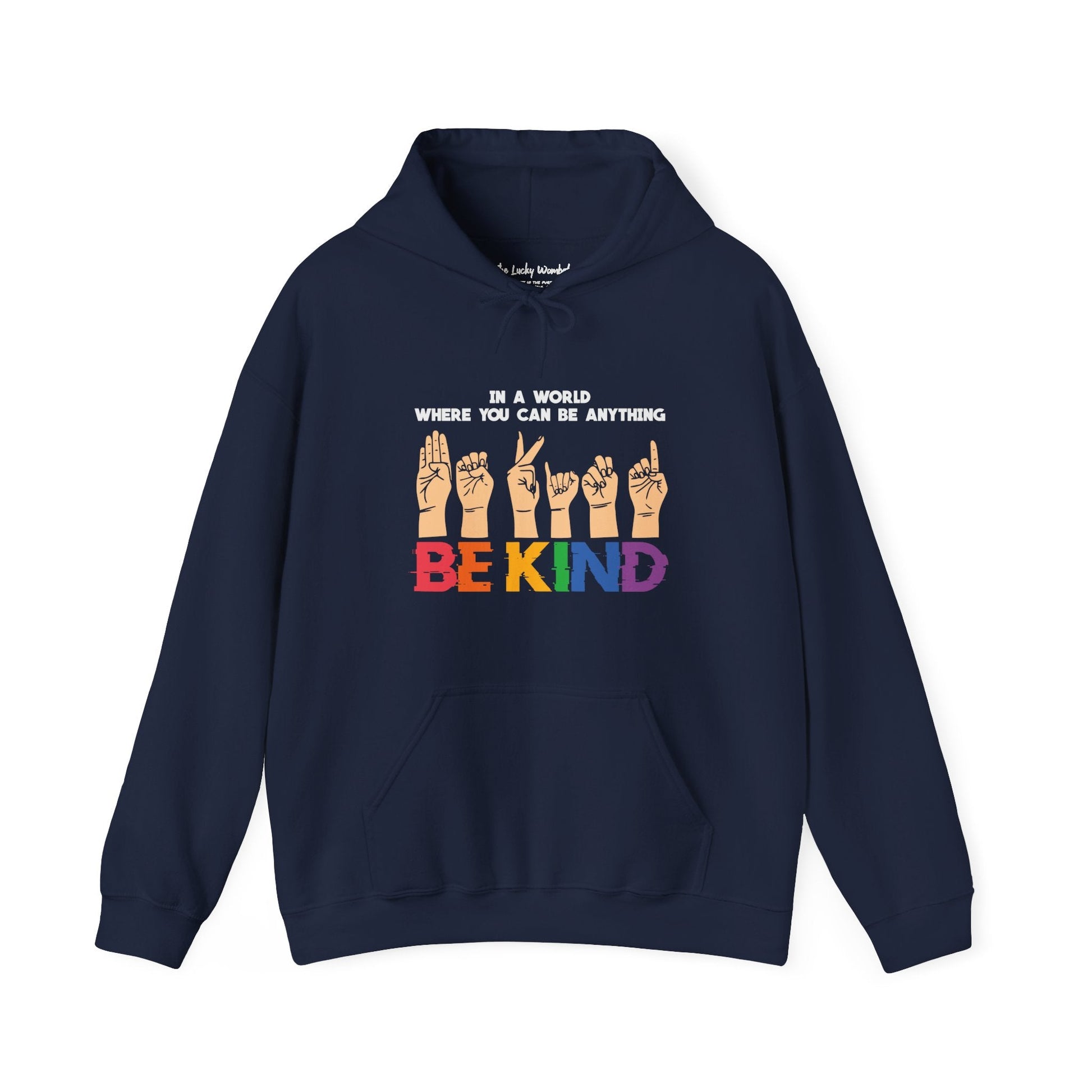 Be Kind Hoodie - Hoodie - The Lucky Wombat