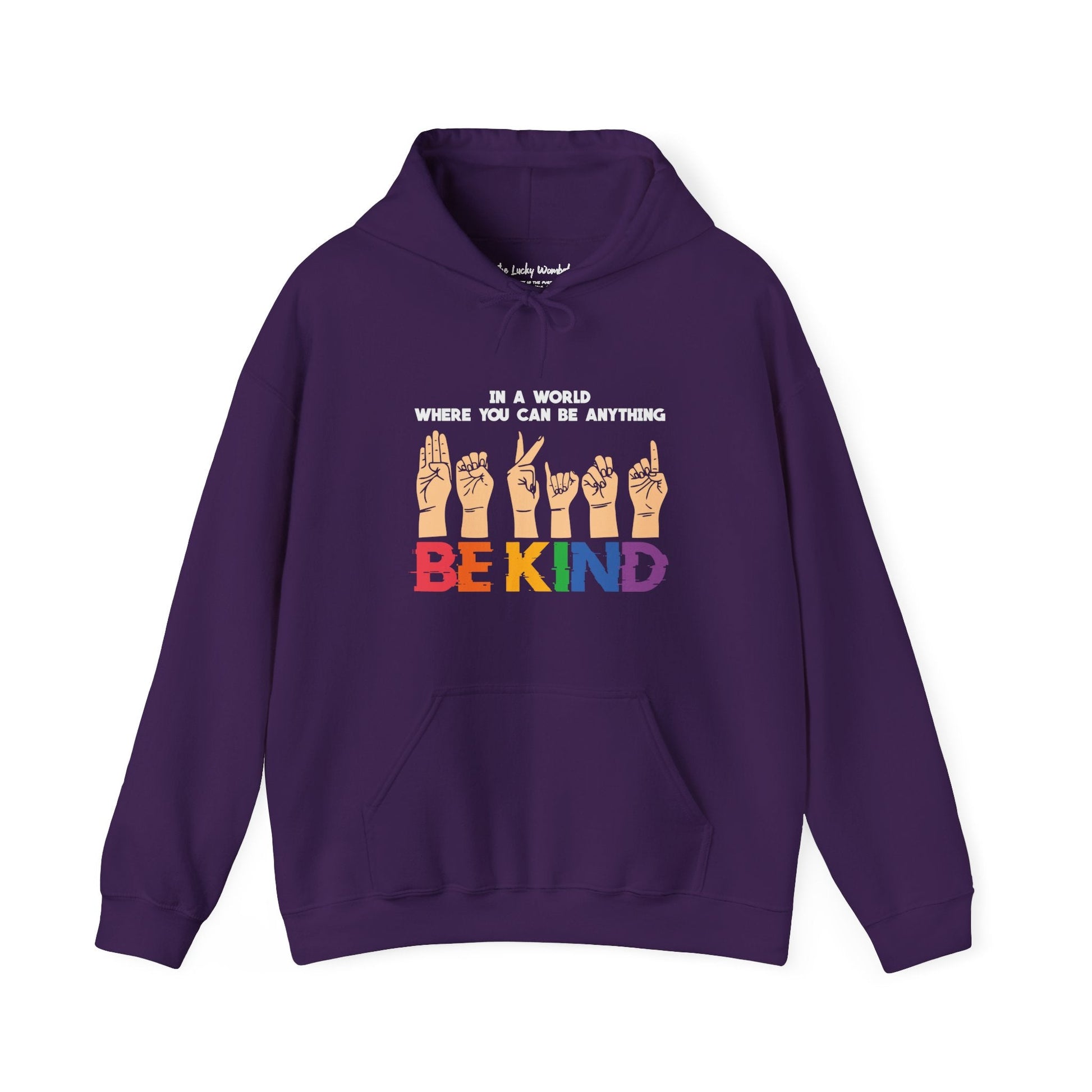 Be Kind Hoodie - Hoodie - The Lucky Wombat