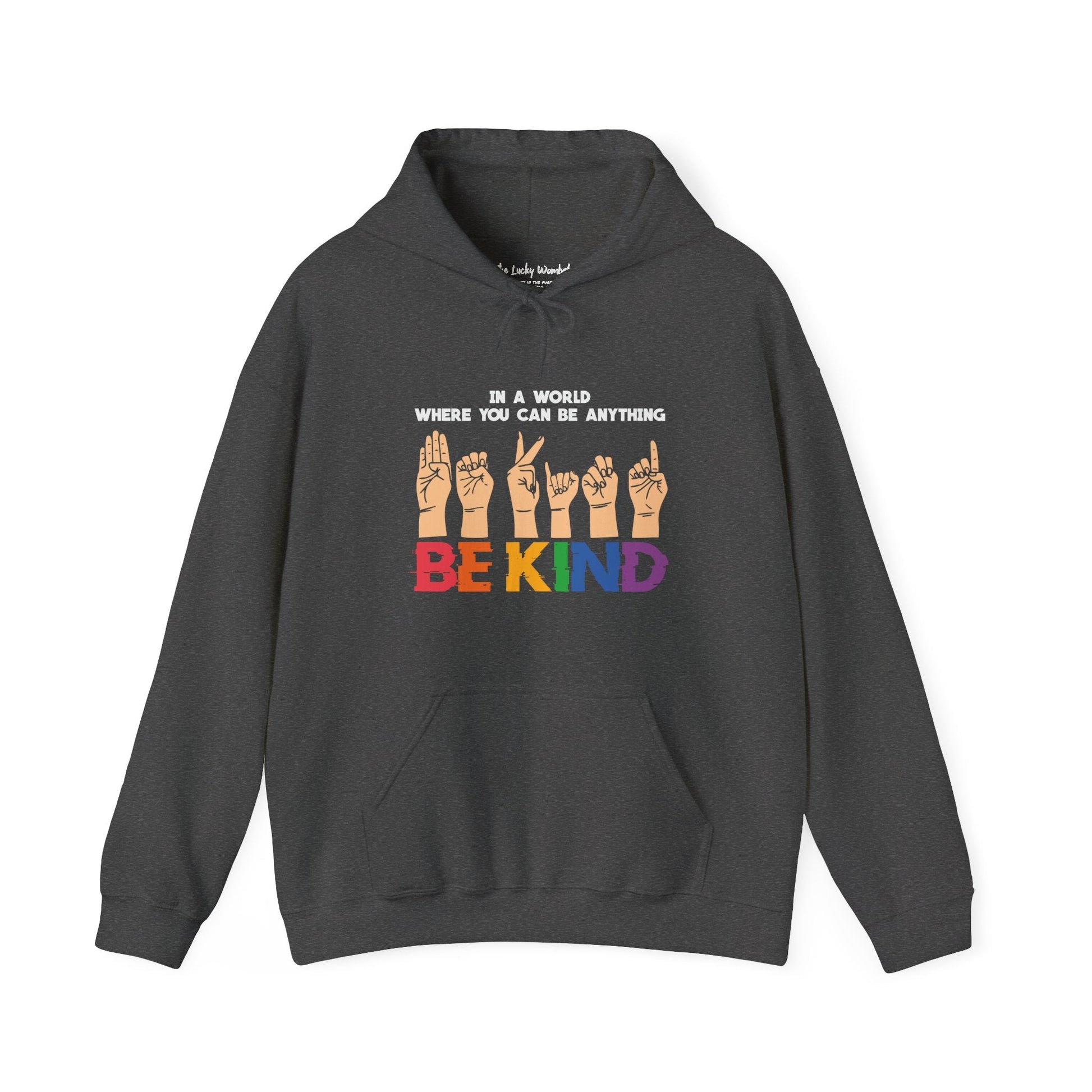 Be Kind Hoodie - Hoodie - The Lucky Wombat