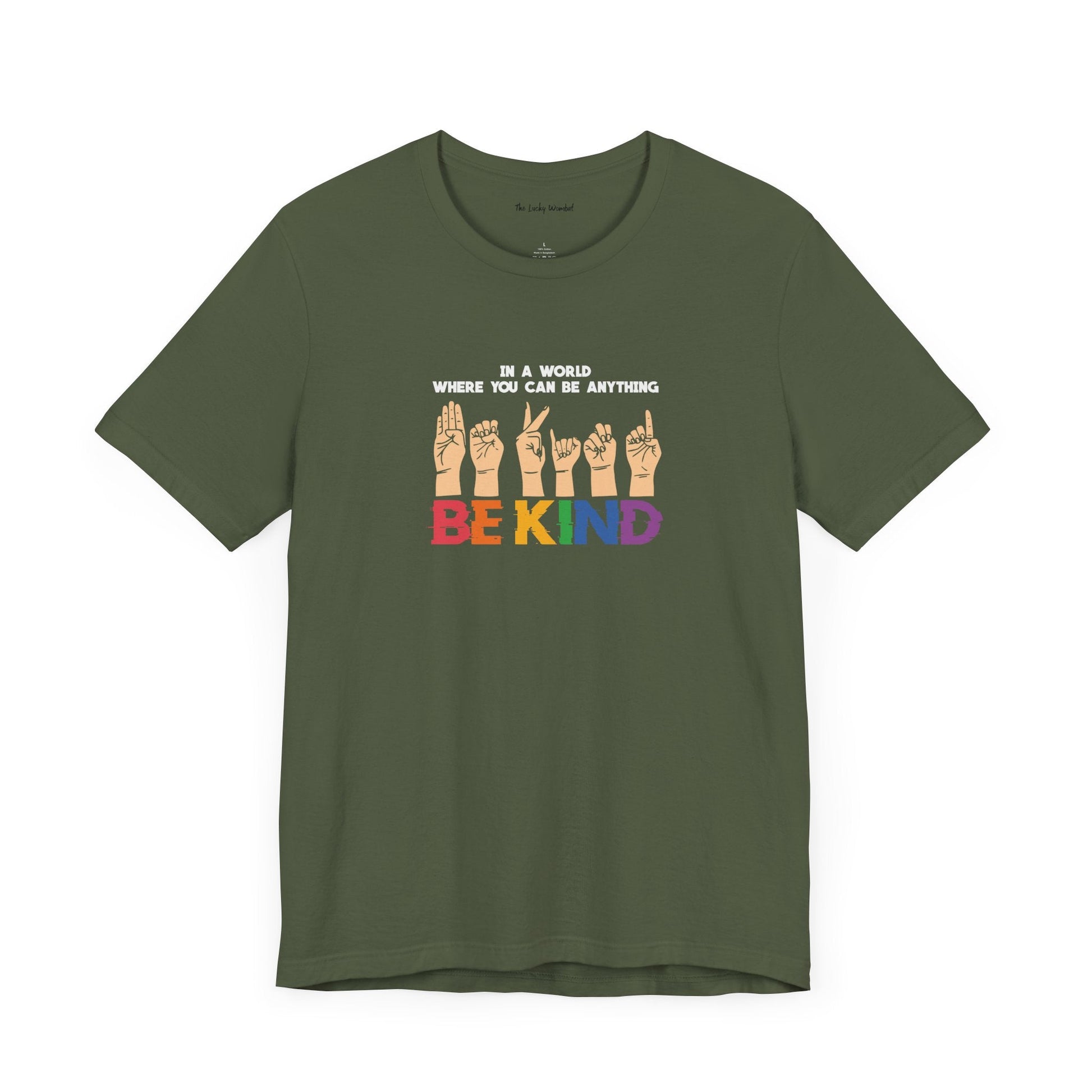 Be Kind T-Shirt - T-Shirt - The Lucky Wombat
