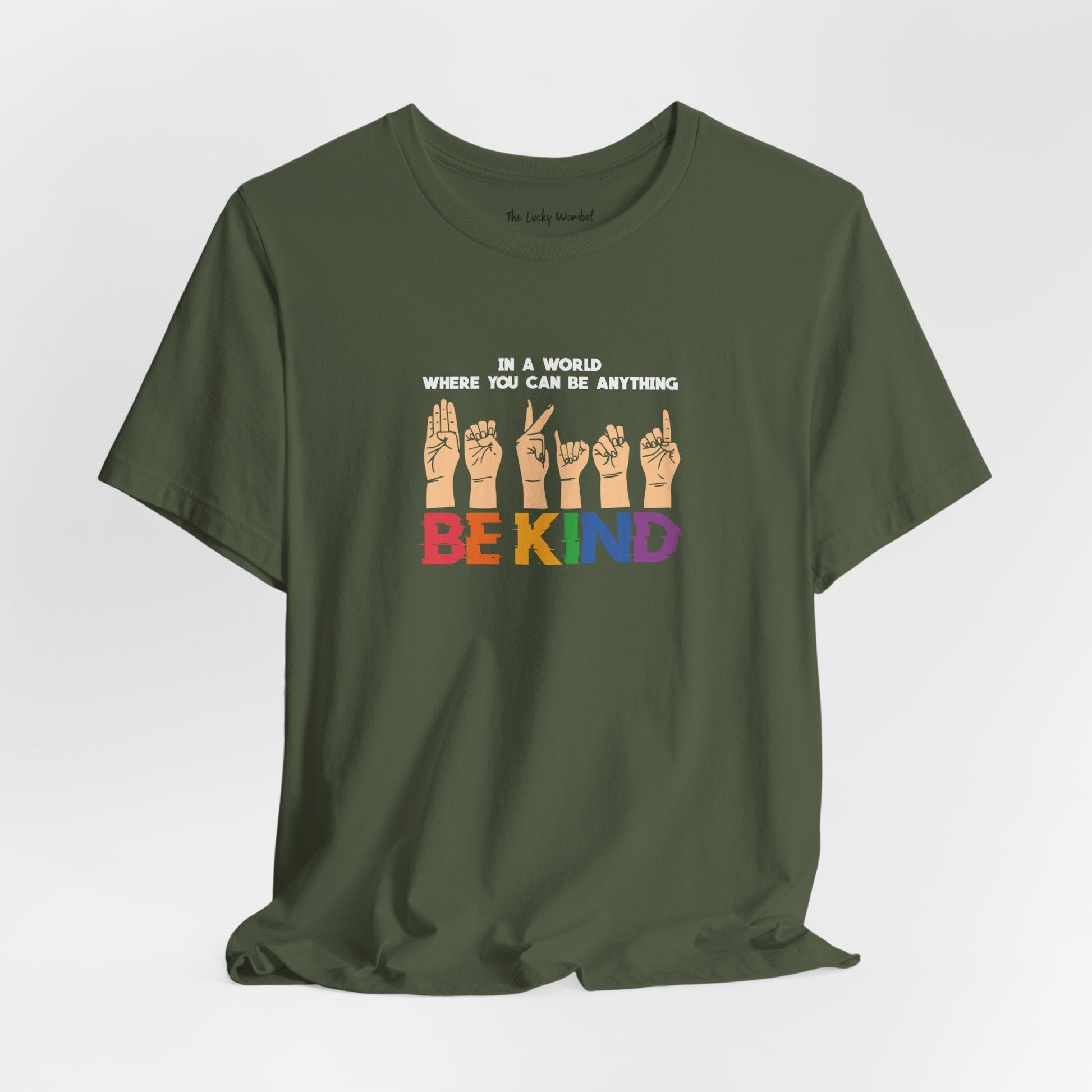 Be Kind T-Shirt - T-Shirt - The Lucky Wombat
