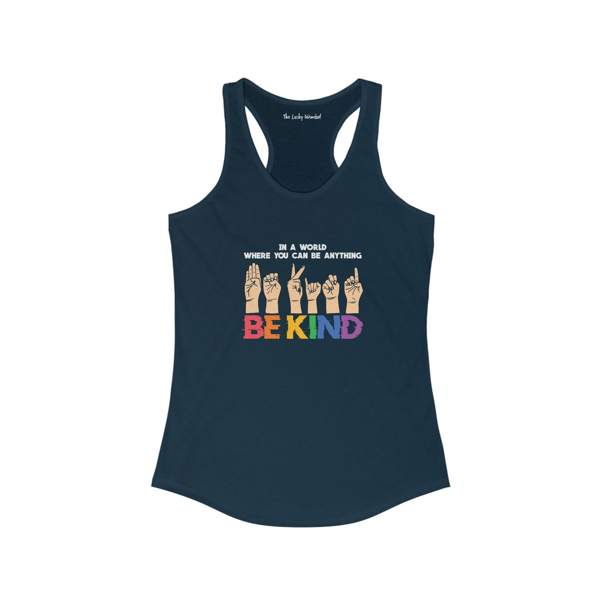 Be Kind Tank Top - Tank Top - The Lucky Wombat