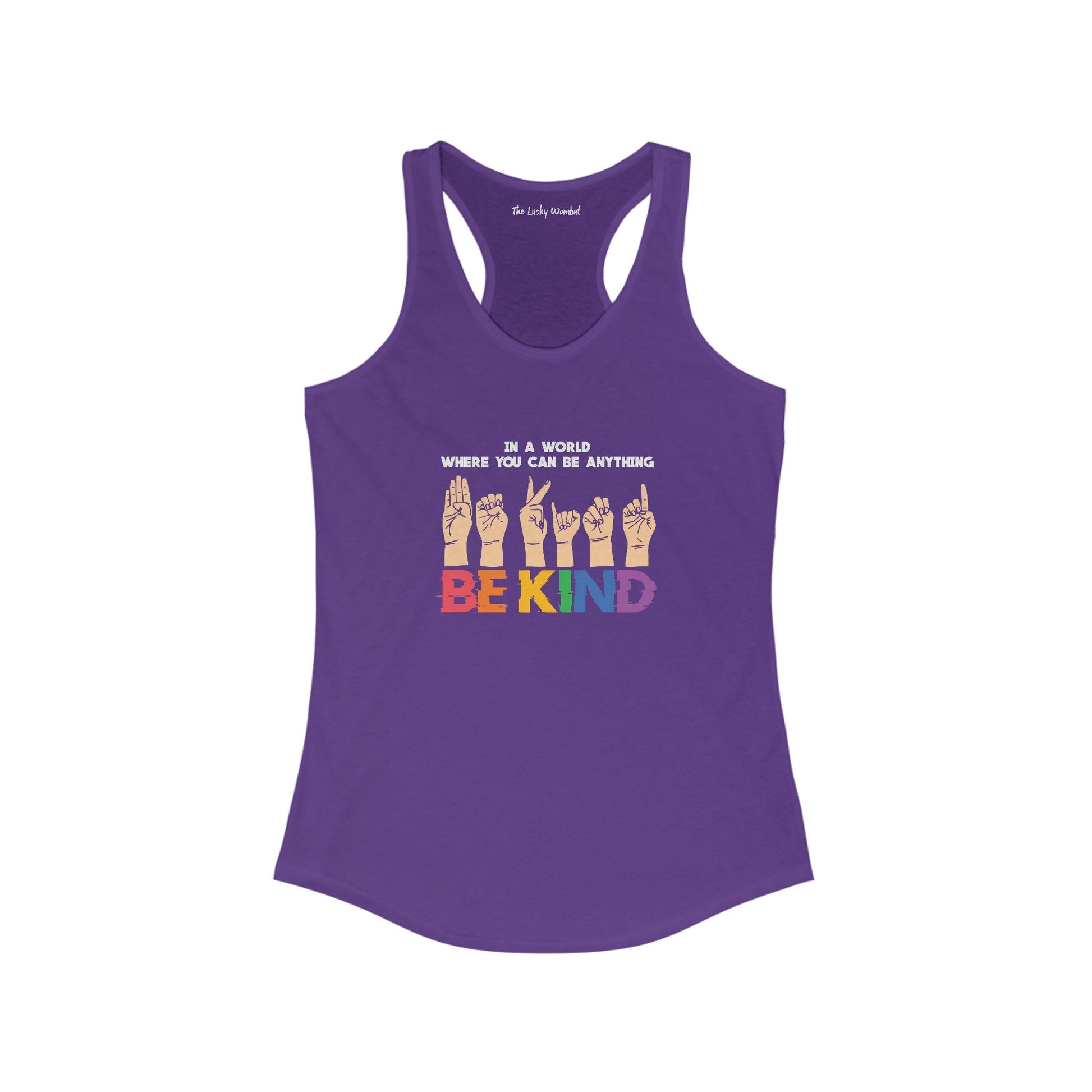Be Kind Tank Top - Tank Top - The Lucky Wombat