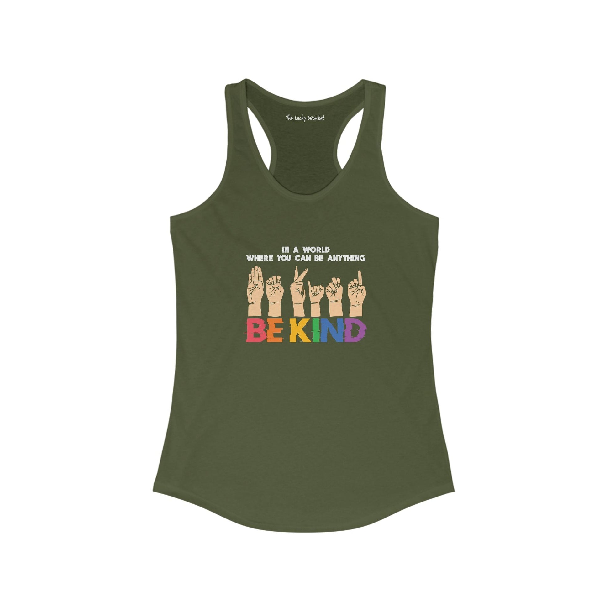 Be Kind Tank Top - Tank Top - The Lucky Wombat