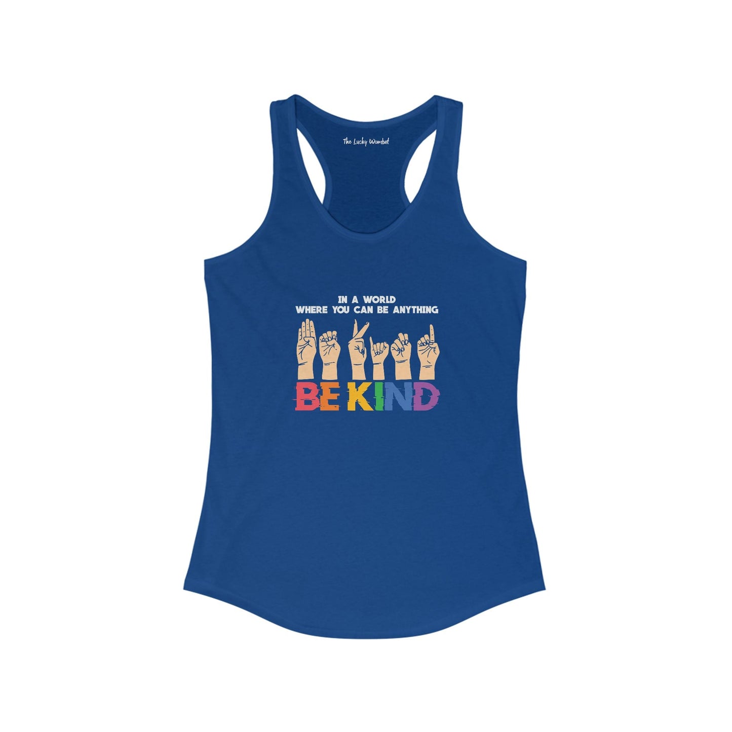 Be Kind Tank Top - Tank Top - The Lucky Wombat