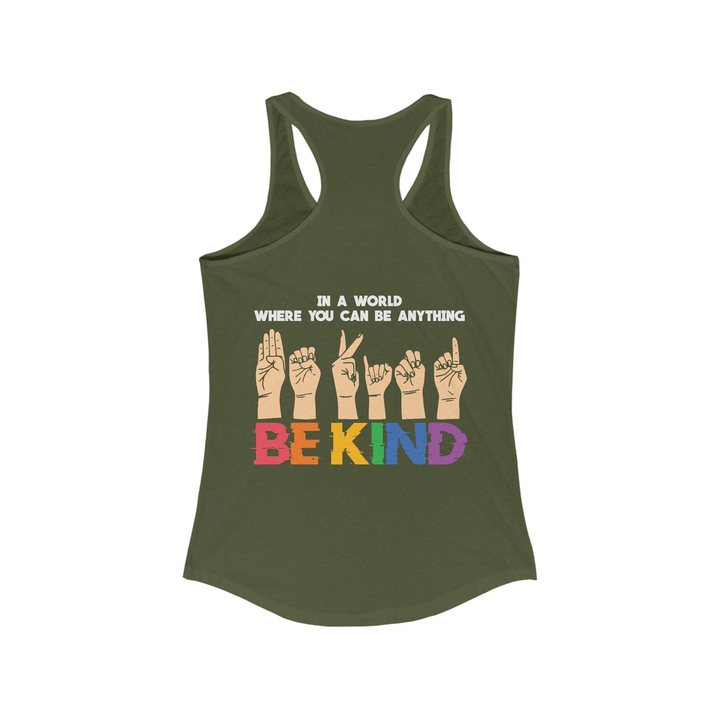 Be Kind Tank Top - Tank Top - The Lucky Wombat