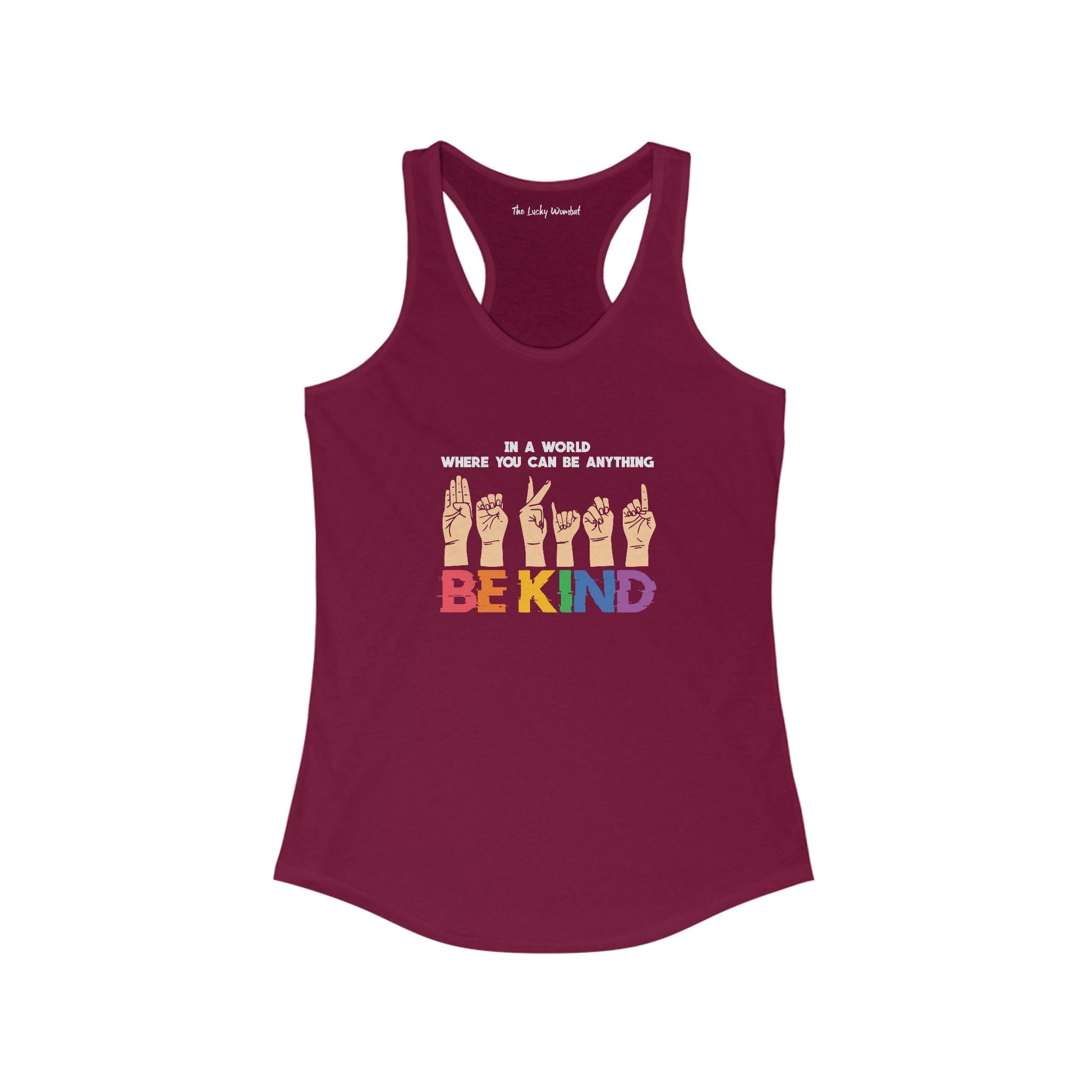 Be Kind Tank Top - Tank Top - The Lucky Wombat