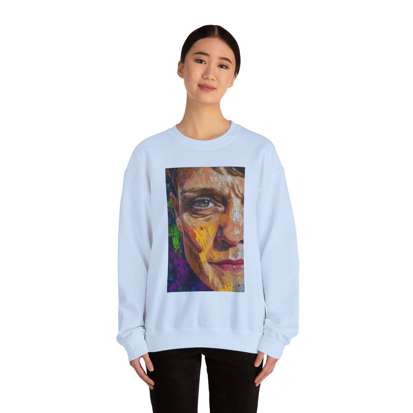 Bishop Mariann Budde Portrait Sweatshirt - Faith, Equality & LGBTQ+ Advocacy - Sweatshirt - The Lucky Wombat
