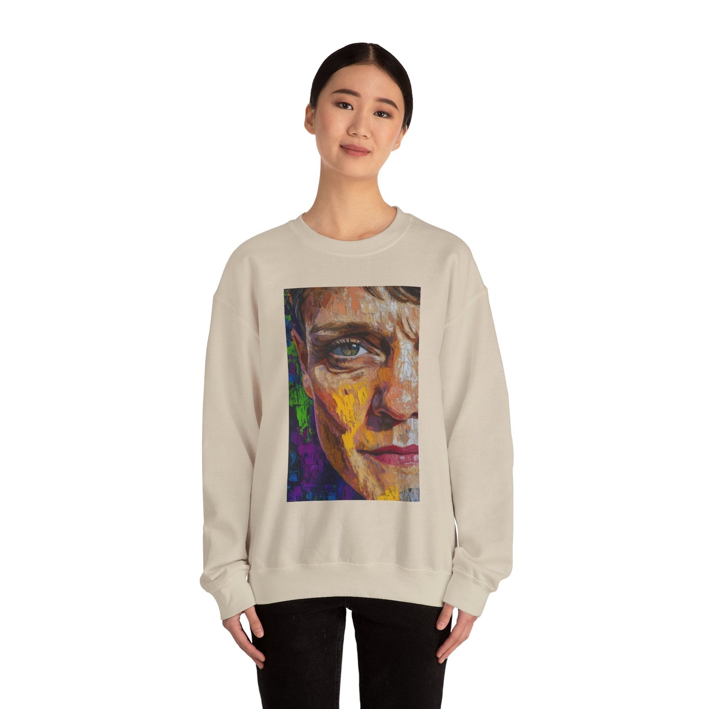Bishop Mariann Budde Portrait Sweatshirt - Faith, Equality & LGBTQ+ Advocacy - Sweatshirt - The Lucky Wombat