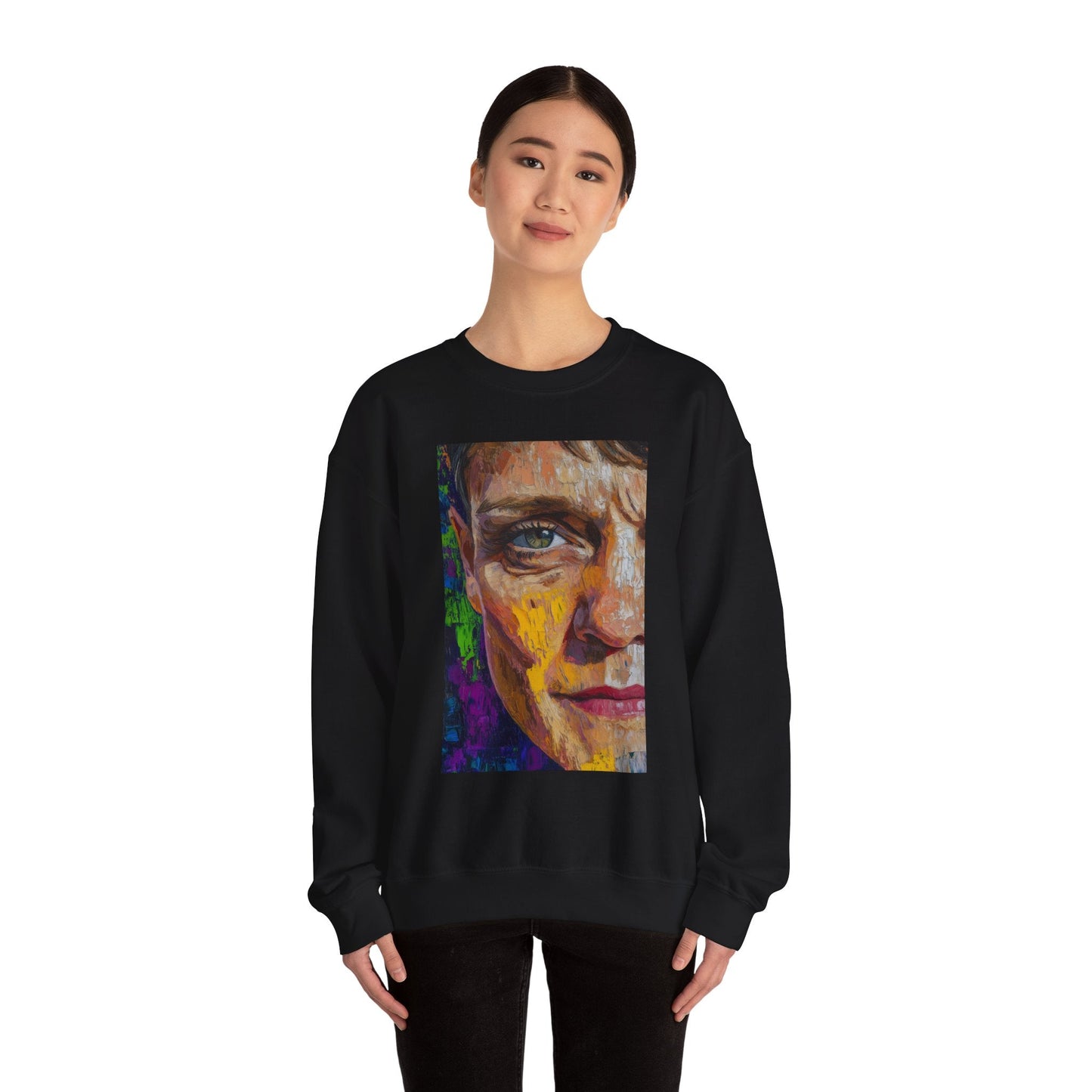 Bishop Mariann Budde Portrait Sweatshirt - Faith, Equality & LGBTQ+ Advocacy - Sweatshirt - The Lucky Wombat