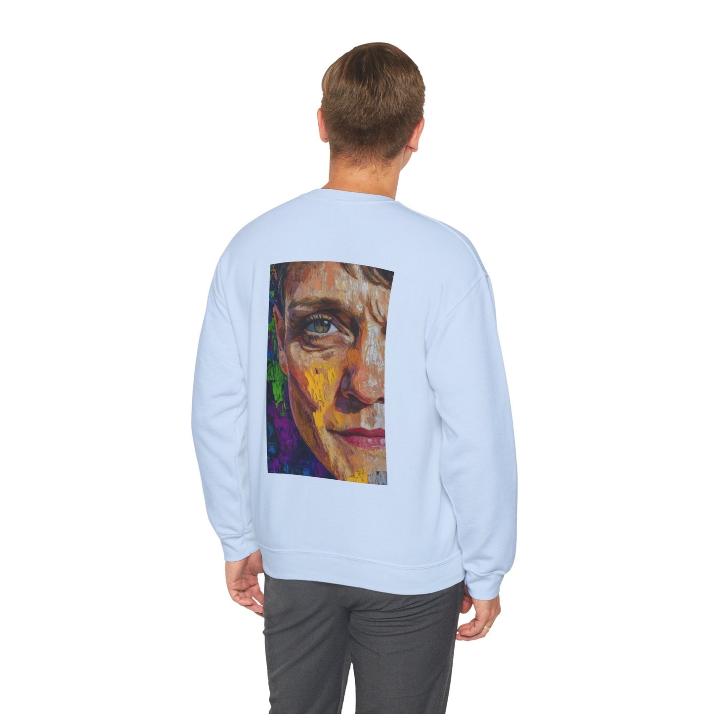 Bishop Mariann Budde Portrait Sweatshirt - Faith, Equality & LGBTQ+ Advocacy - Sweatshirt - The Lucky Wombat