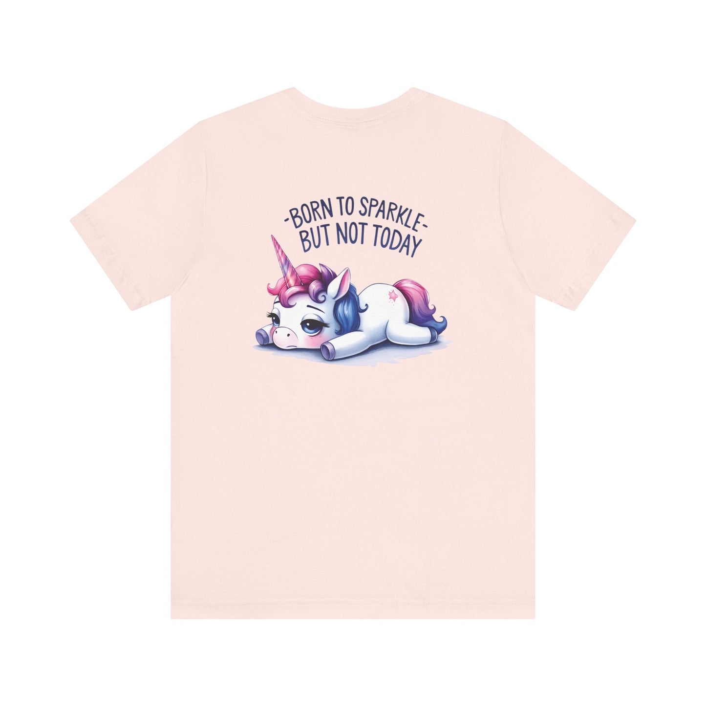 Born to Sparkle T-Shirt – Fun Unicorn Tee for Everyday Magic - T-Shirt - The Lucky Wombat
