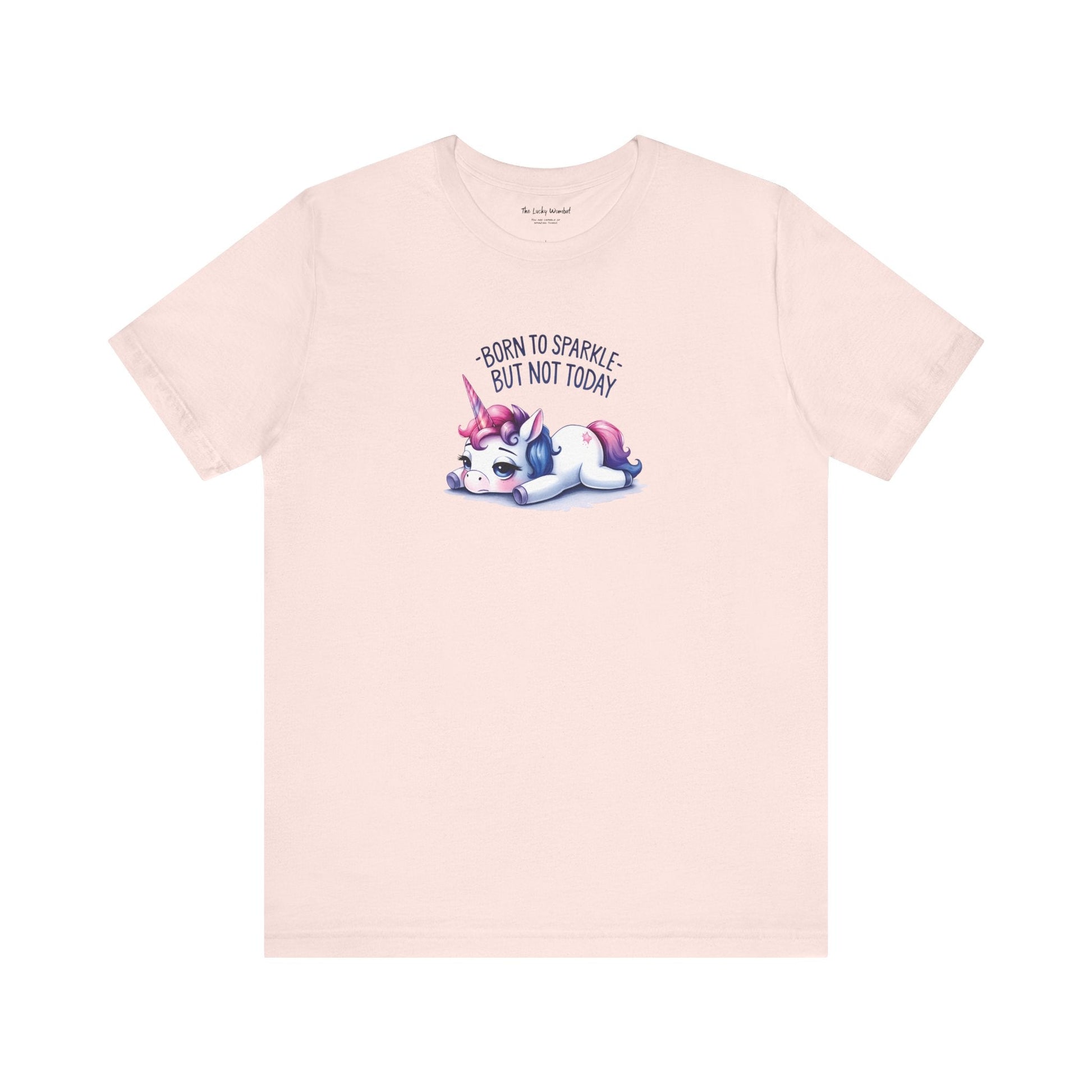 Born to Sparkle T-Shirt – Fun Unicorn Tee for Everyday Magic - T-Shirt - The Lucky Wombat