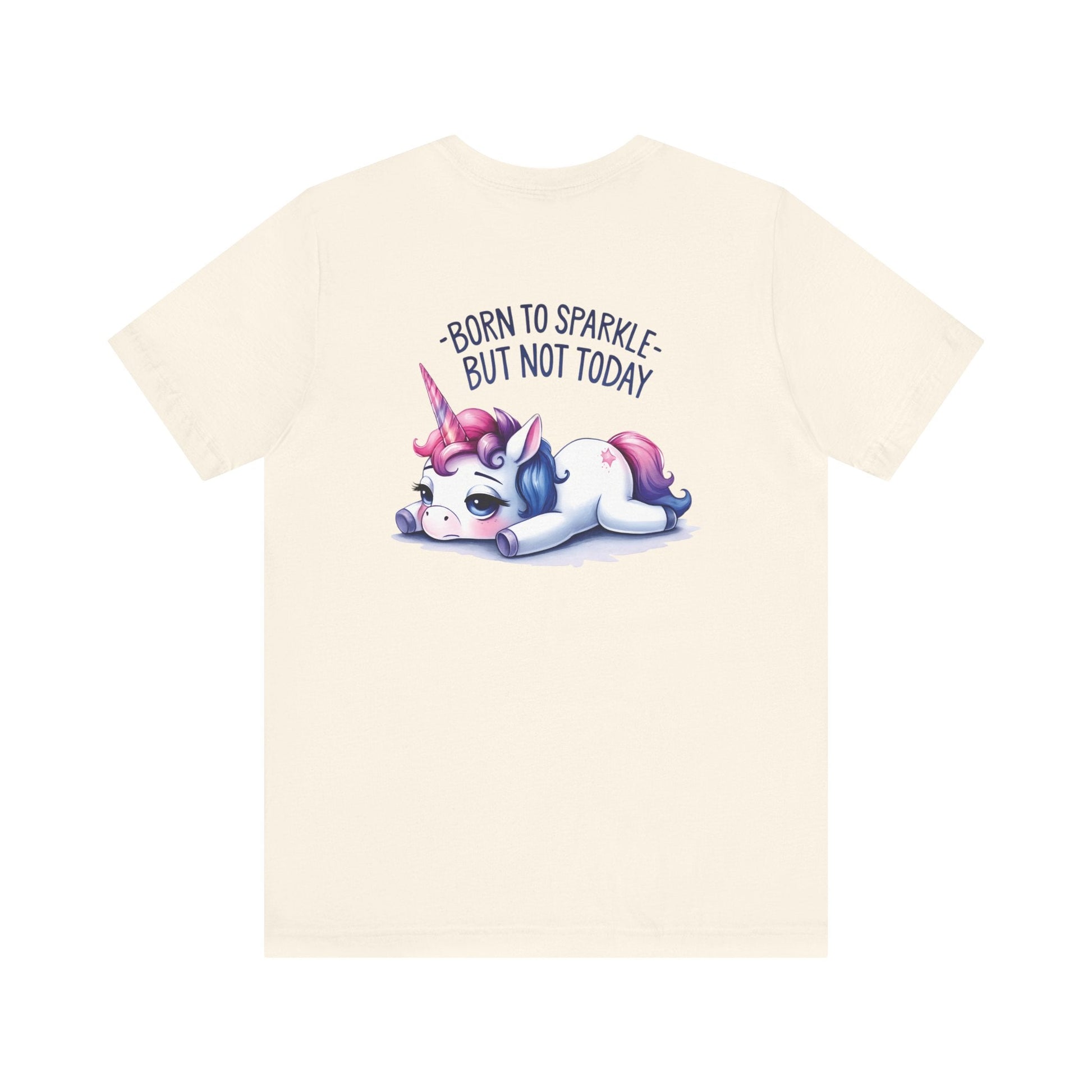 Born to Sparkle T-Shirt – Fun Unicorn Tee for Everyday Magic - T-Shirt - The Lucky Wombat