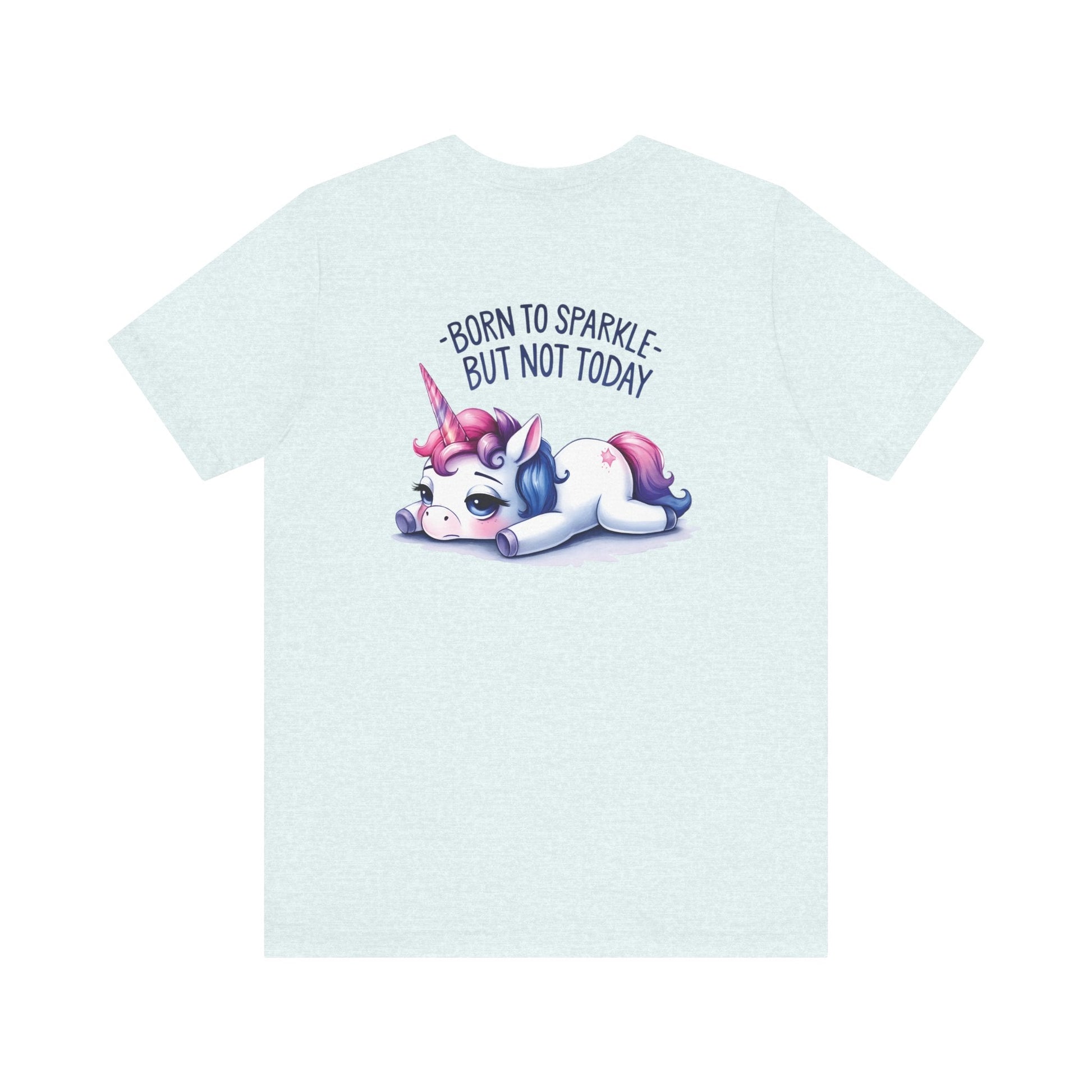 Born to Sparkle T-Shirt – Fun Unicorn Tee for Everyday Magic - T-Shirt - The Lucky Wombat