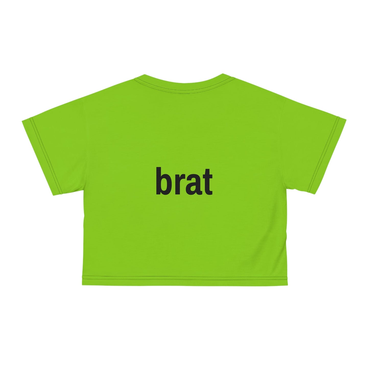Brat Crop Top - All Over Prints - The Lucky Wombat