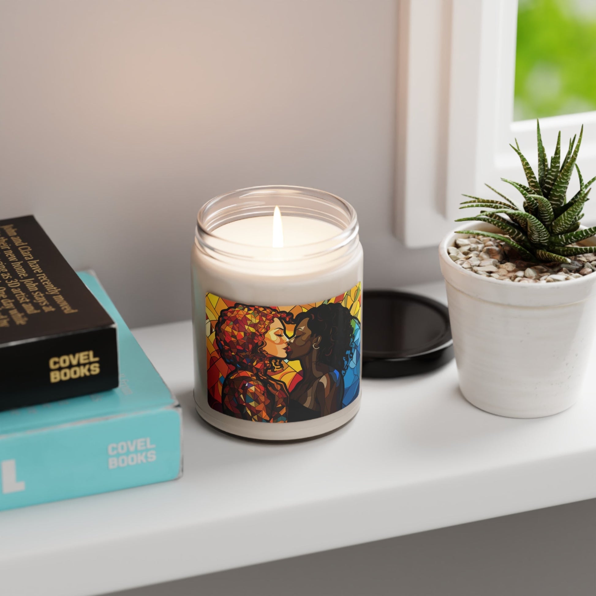 Candle 008 - Love Unleashed Collection | Scented Soy ,9oz - Home Decor - The Lucky Wombat