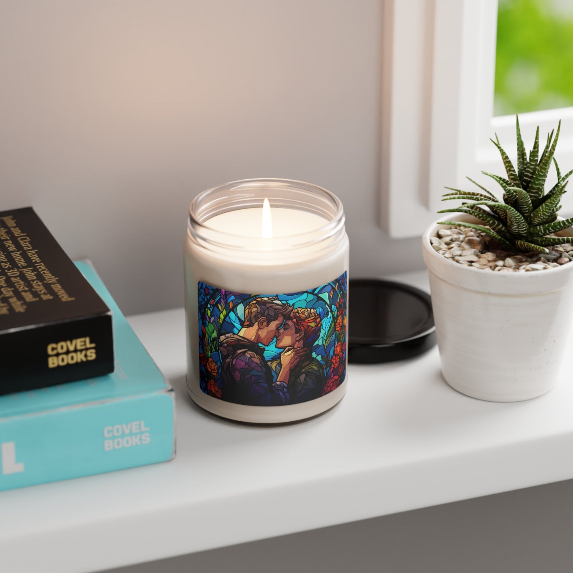Candle 013 - Love Unleashed Collection | Scented Soy ,9oz - Home Decor - The Lucky Wombat