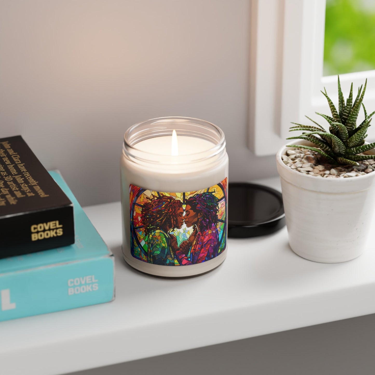 Candle 014 - Love Unleashed Collection | Scented Soy ,9oz - Home Decor - The Lucky Wombat
