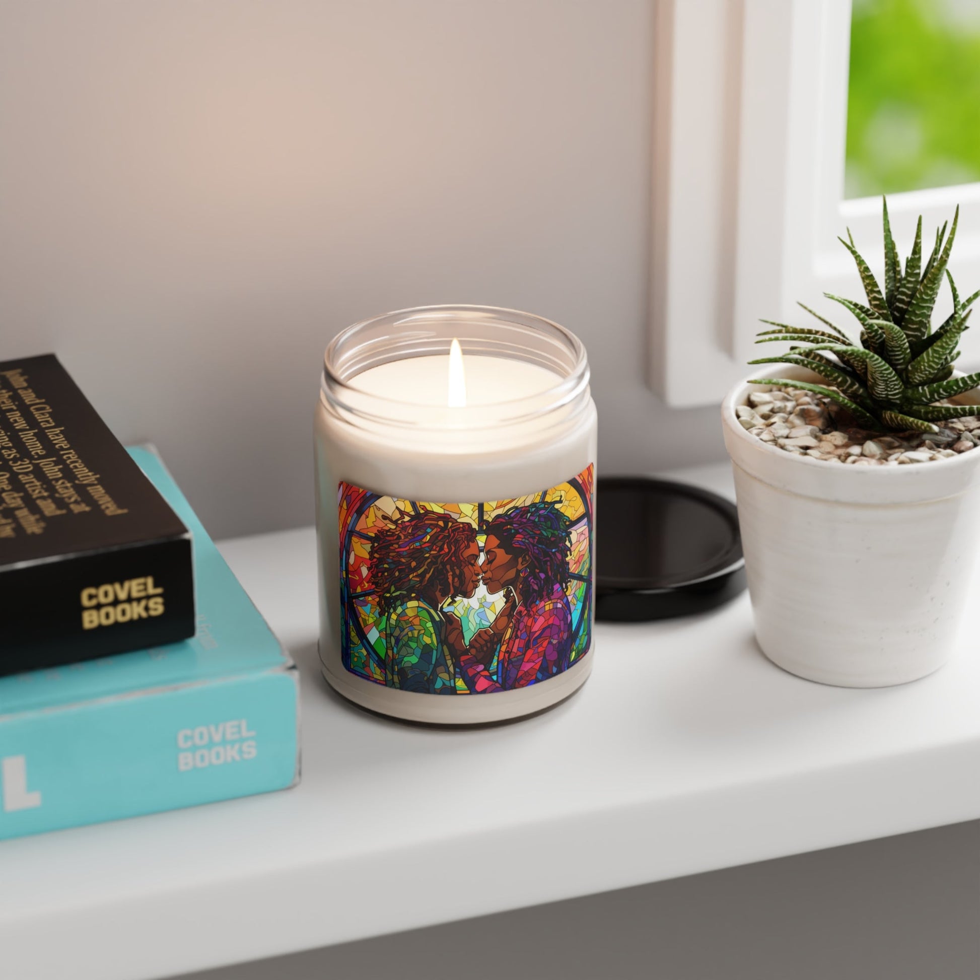 Candle 014 - Love Unleashed Collection | Scented Soy ,9oz - Home Decor - The Lucky Wombat