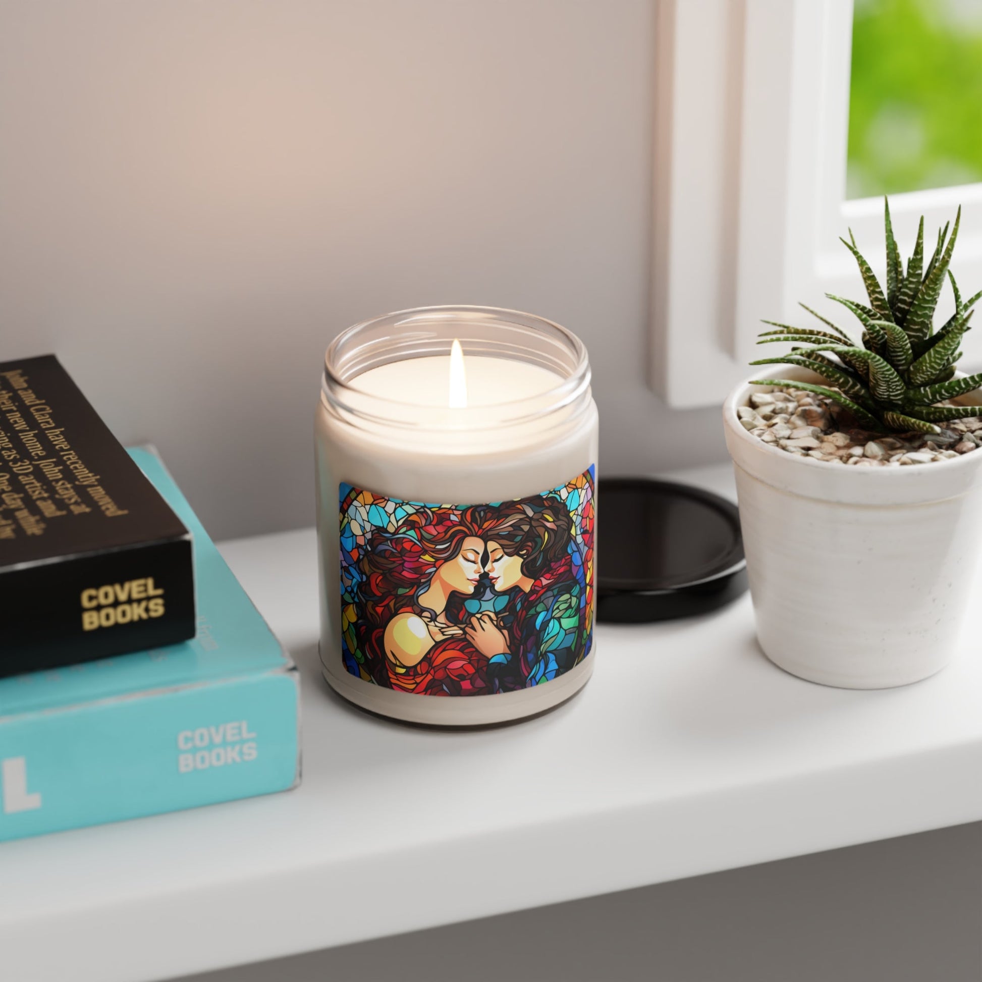 Candle 021 - Love Unleashed Collection | Scented Soy ,9oz - Home Decor - The Lucky Wombat